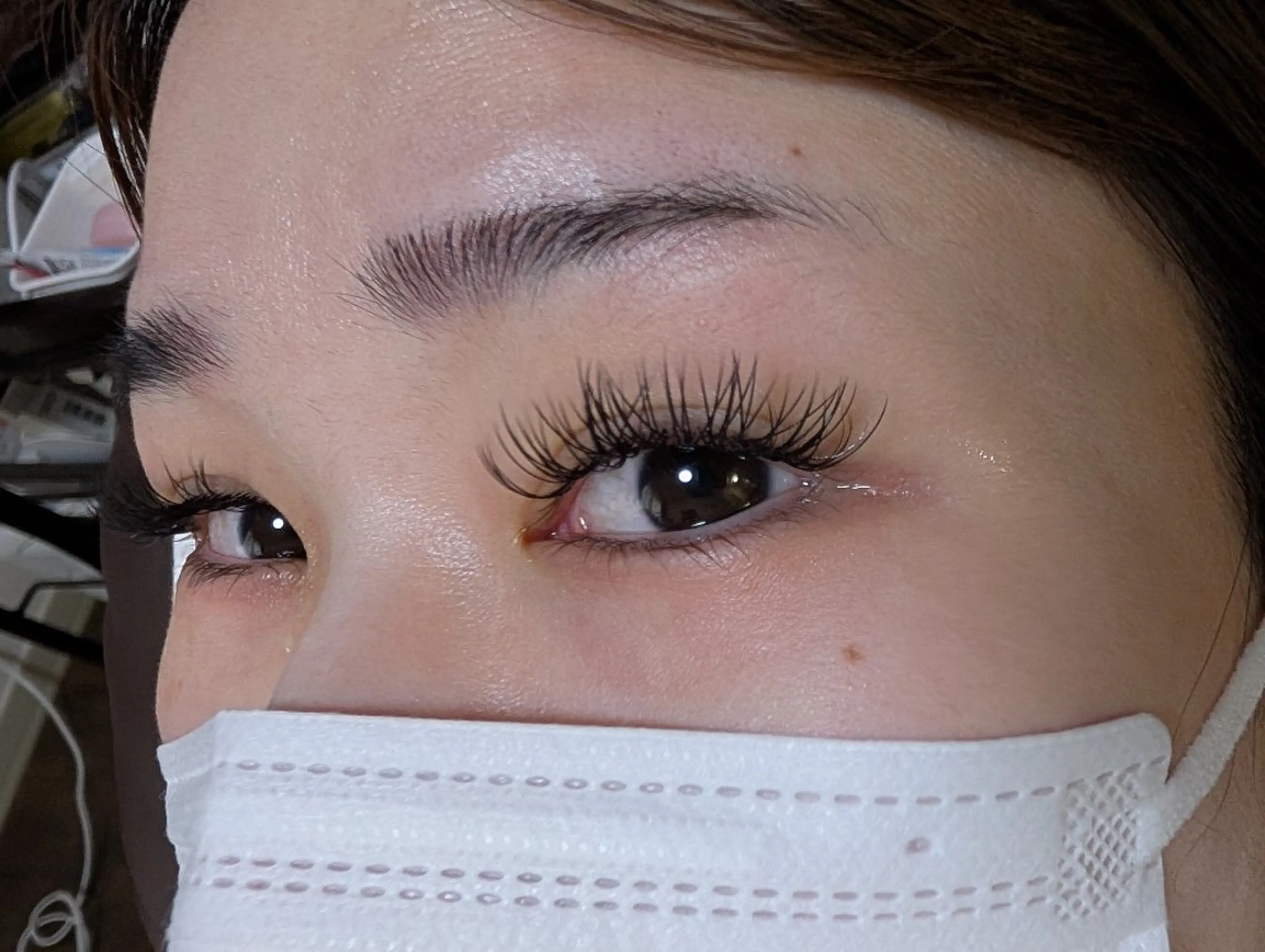 マツエク・マツパ フラットラッシュ マツエク EYELASH lino　合志市のマツエク・マツパデザイン