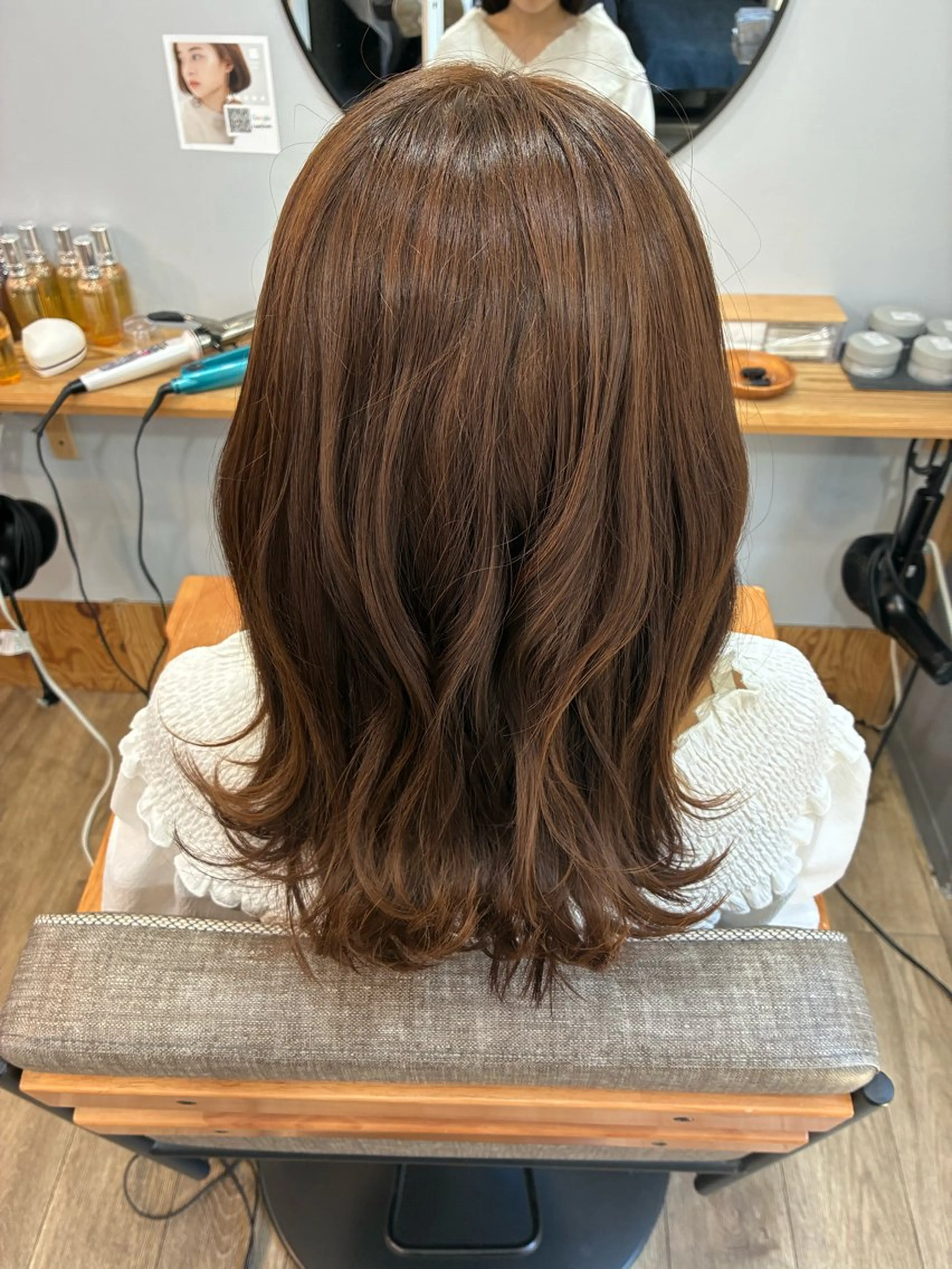 カラー Lapa かぐらのヘアスタイル