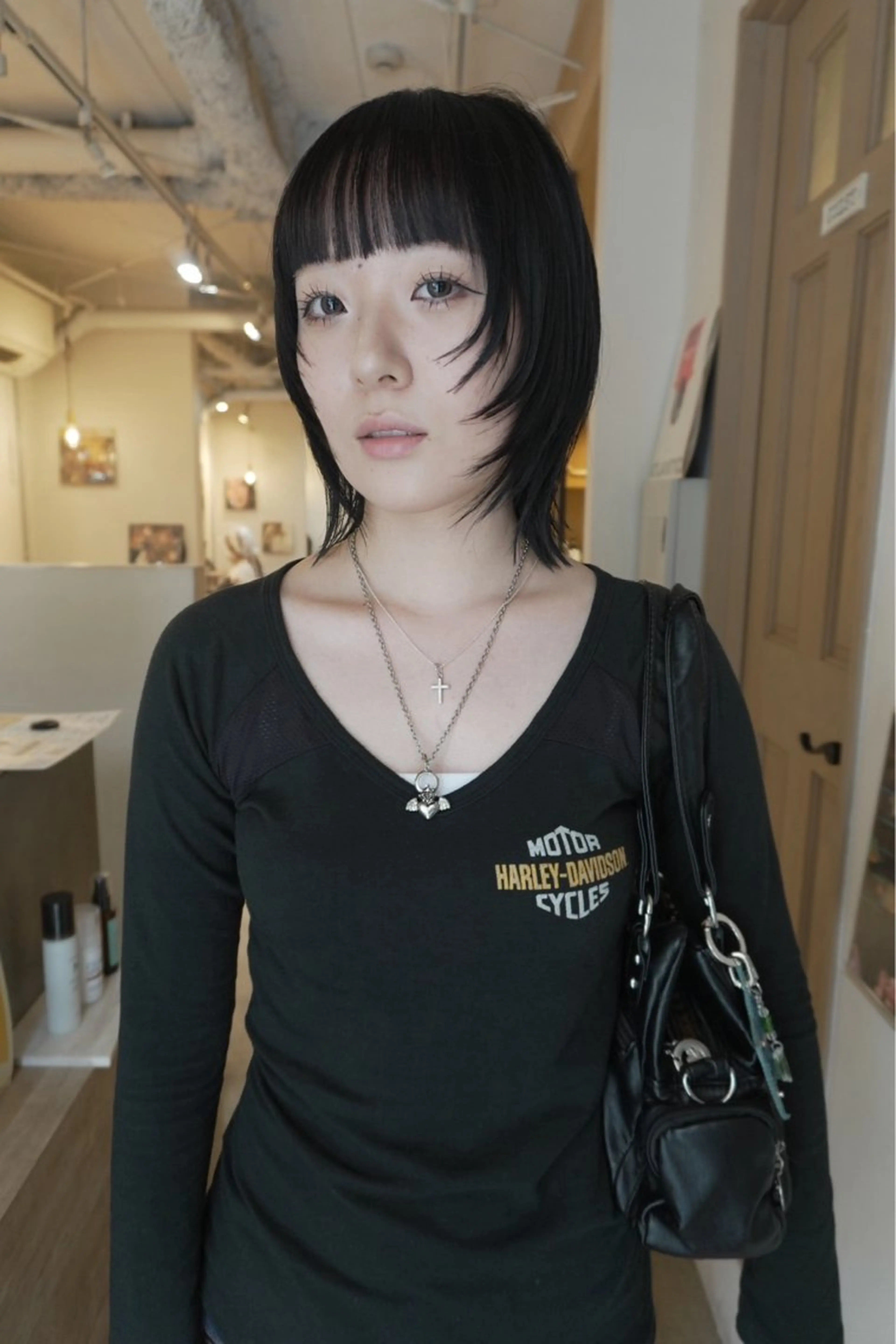 ミディアム 内村 太陽のヘアスタイル