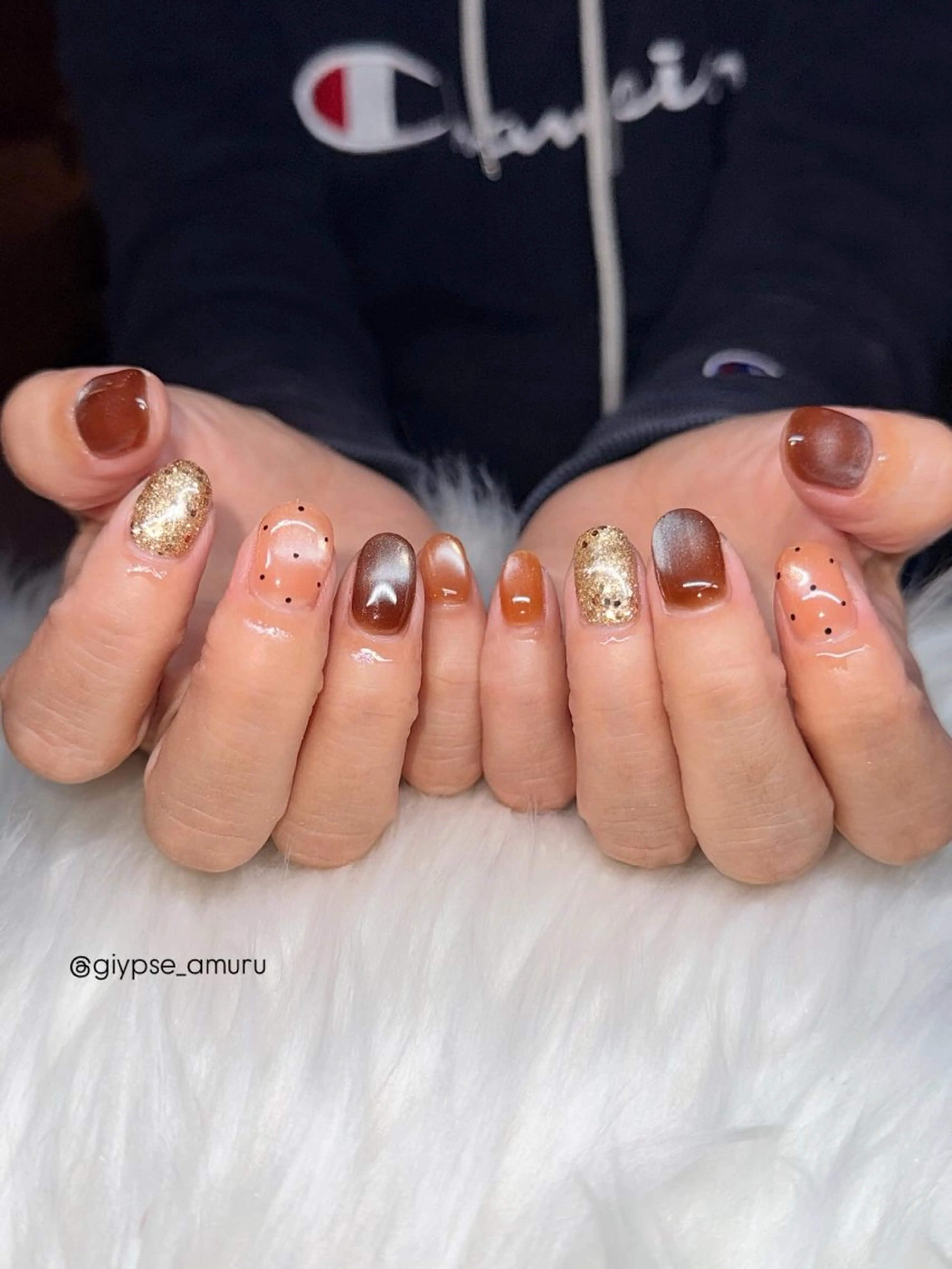 ネイル ハンドネイル Giypsē amuruのネイルデザイン