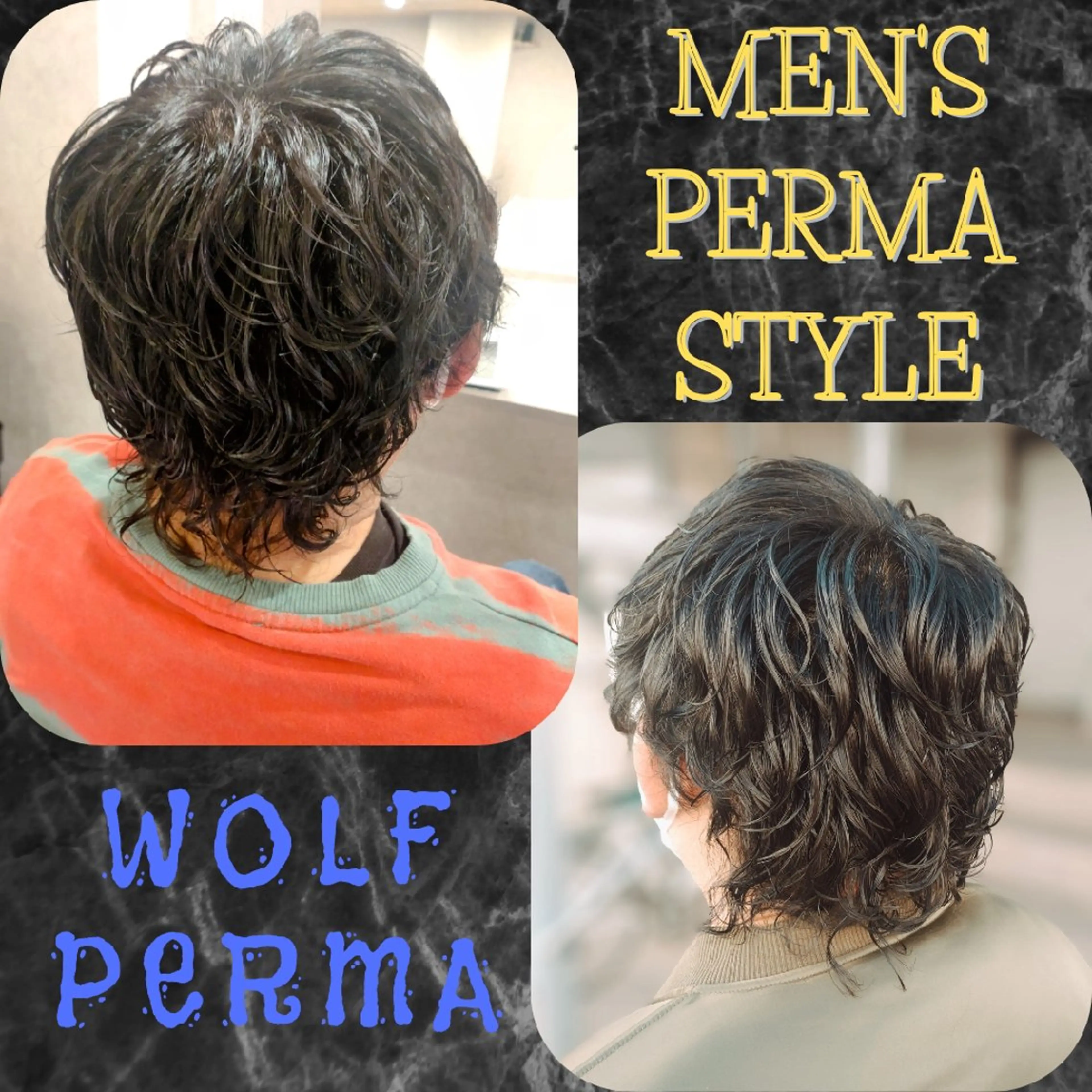 メンズ パーマ パーマ GR 髪質改善トリートメント×ヘッドスパ【ジーアール】所属・🌺中村🌺毎日楽し くなる髪をご提案✨のヘアスタイル