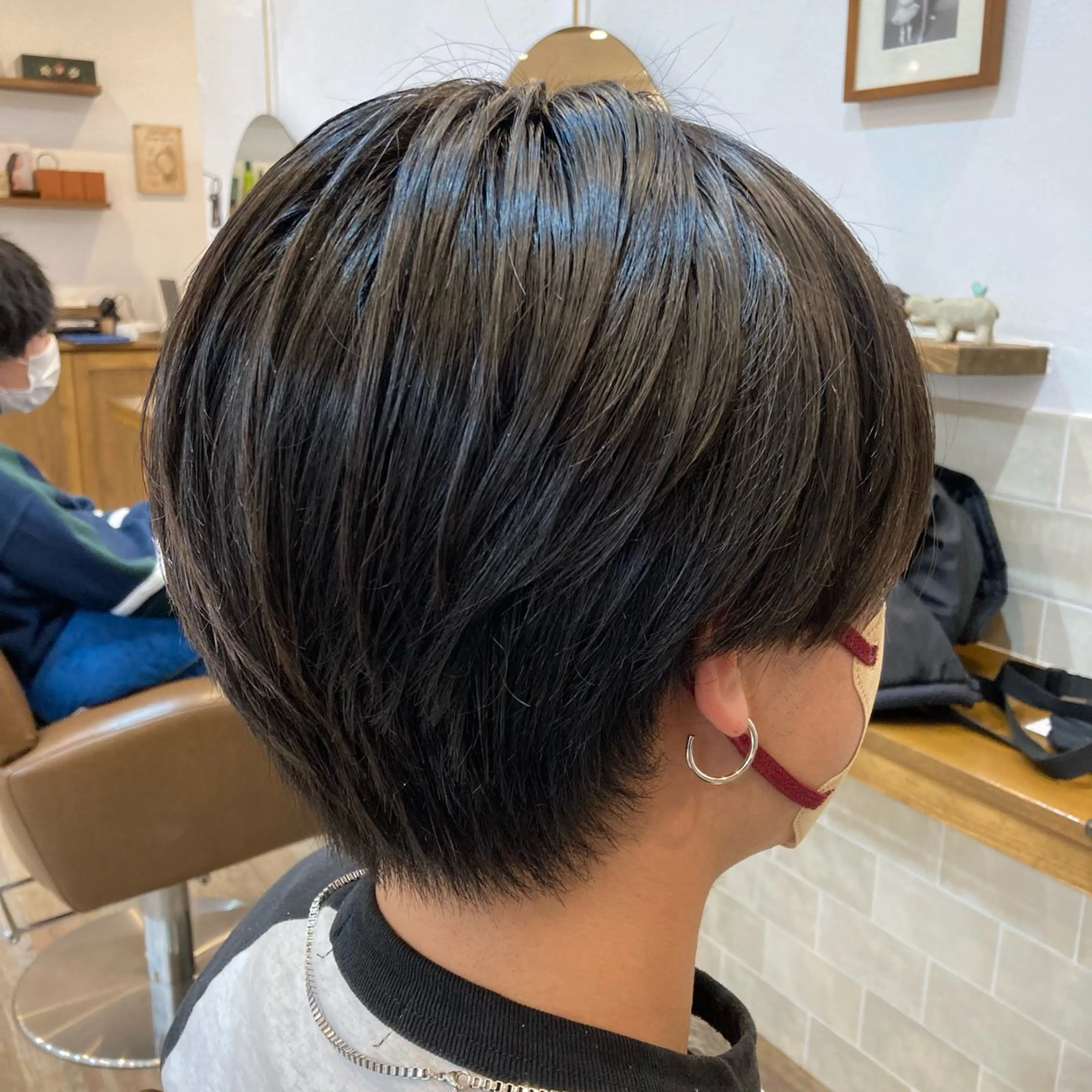 ショート メンズ カット特化型 美容師/栗本のヘアスタイル