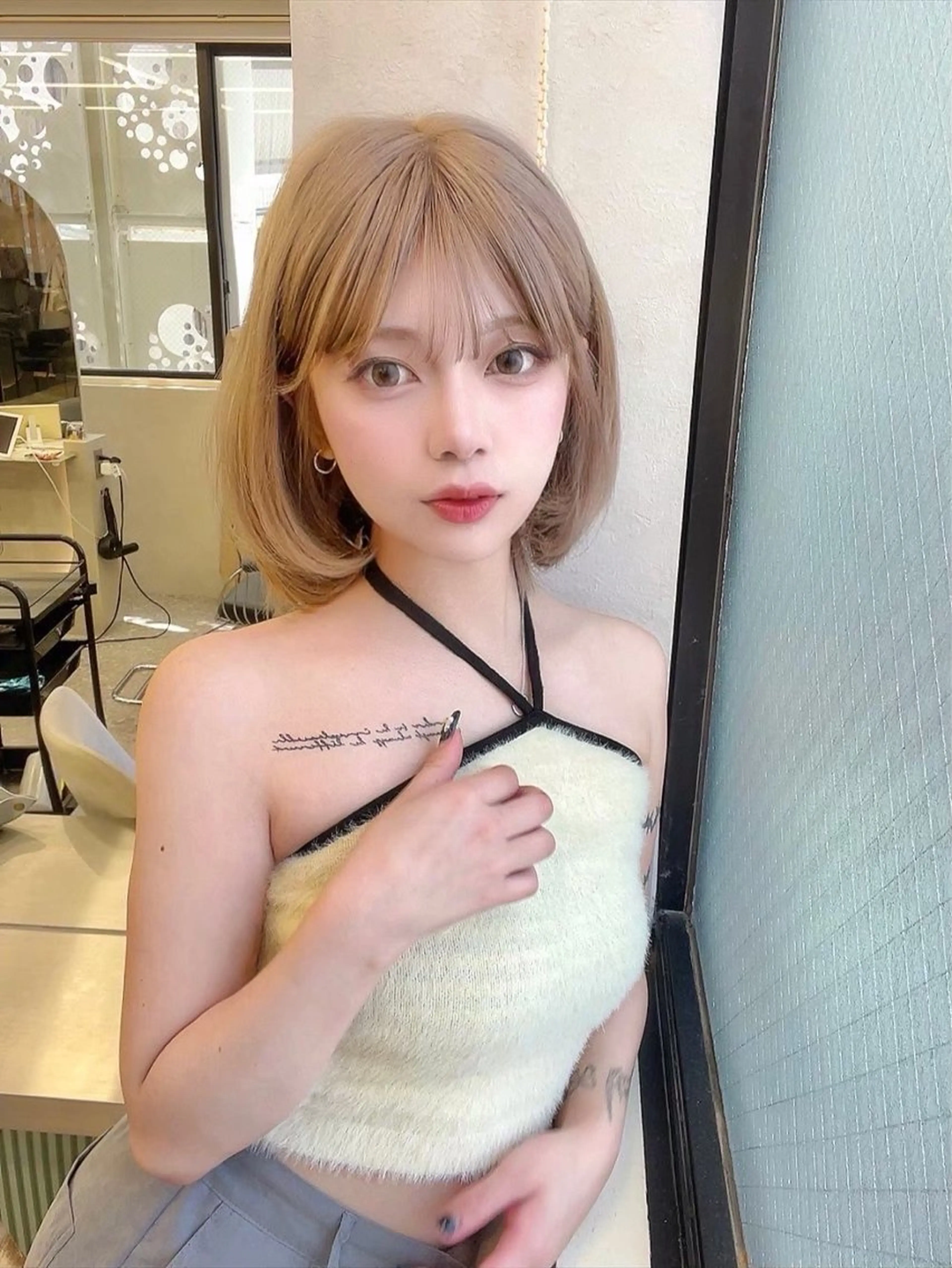 ショート カラー ヘアカラー Hiroki 韓国ヘア🇰🇷のヘアスタイル