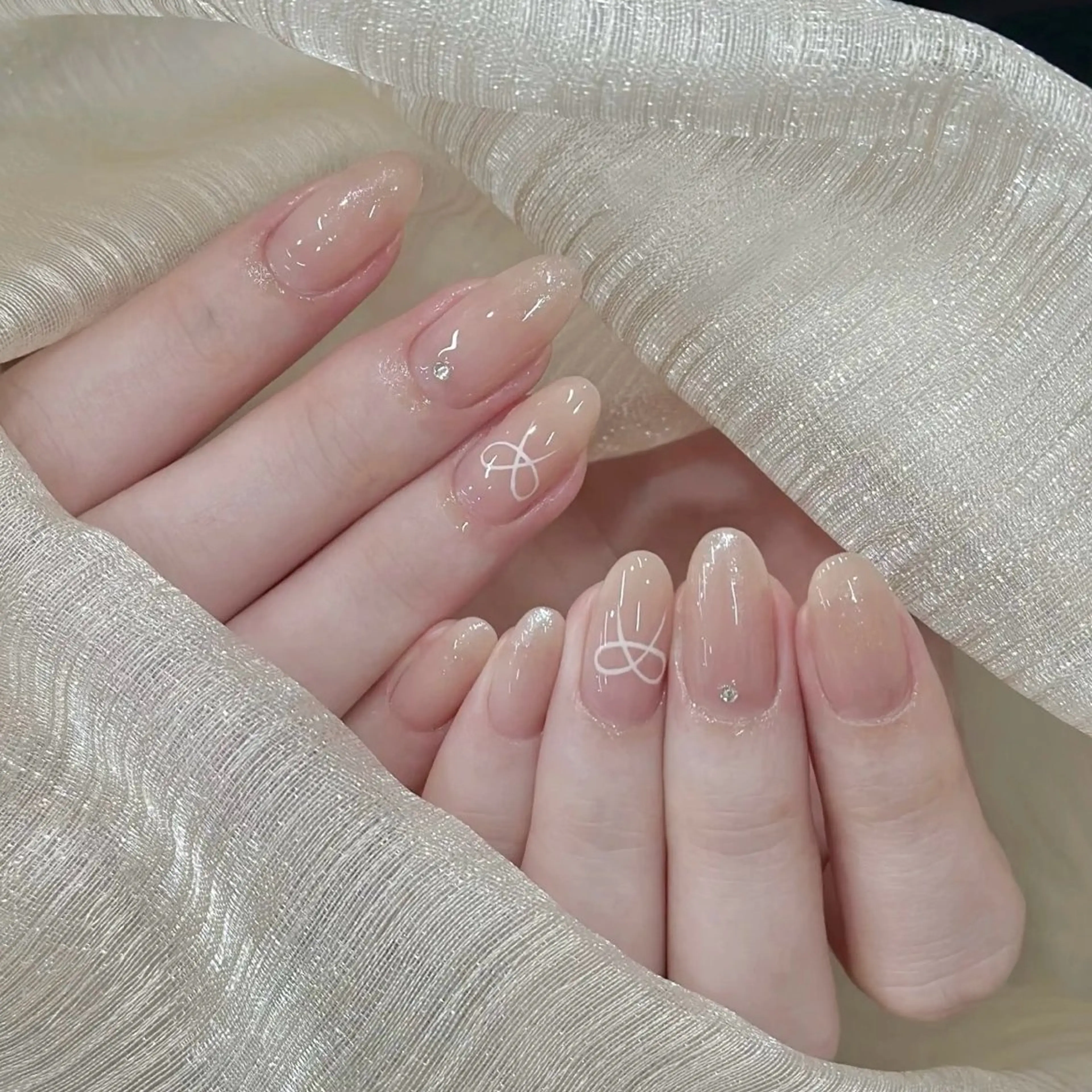 ネイル ハンドネイル By moonネイル 🌷ワンホン/韓国風のネイルデザイン