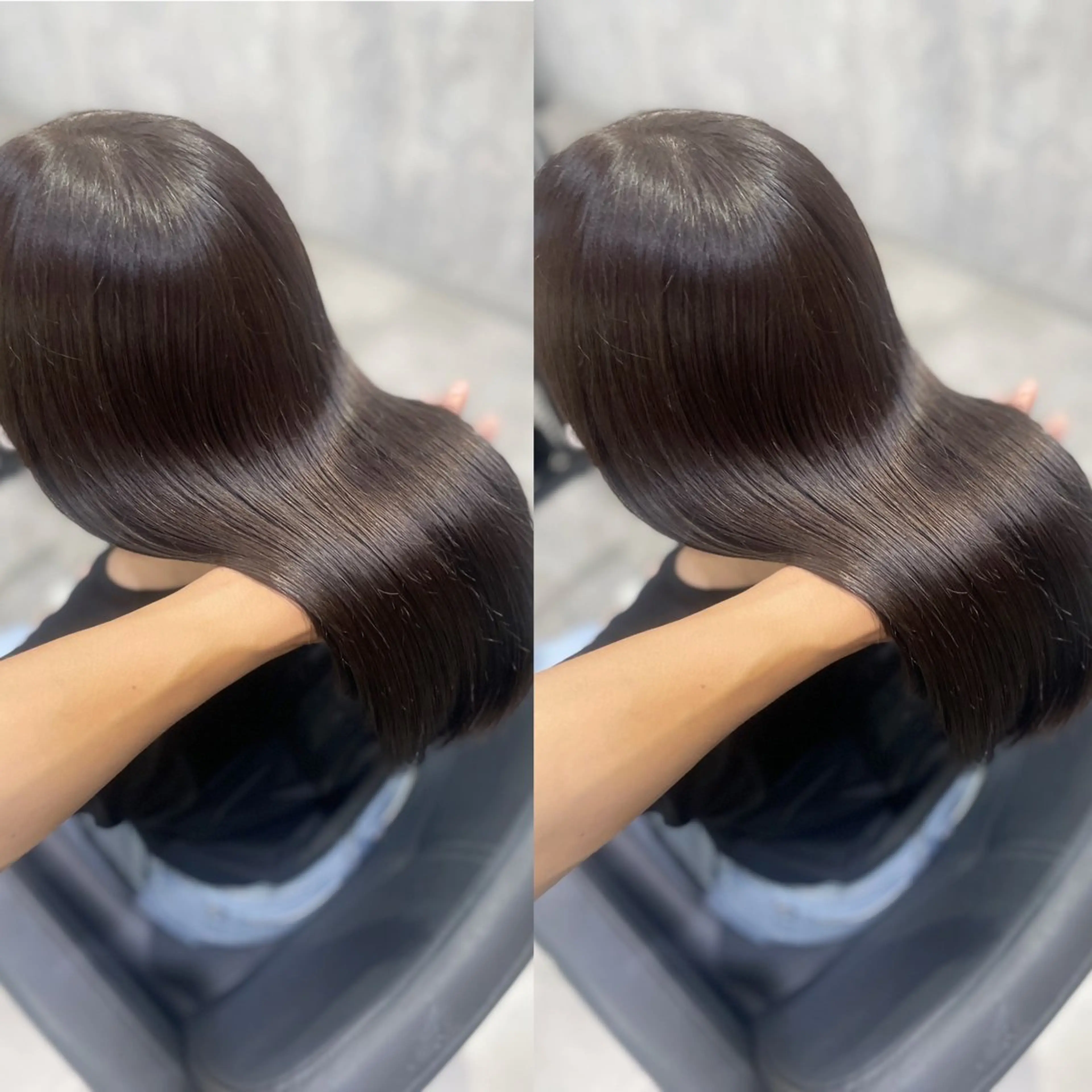 ミディアム アッシュ アッシュブラウン 髪質改善 カット ヘアカラー 杉野🦋艶髪🦋 Zina博多店長のヘアスタイル