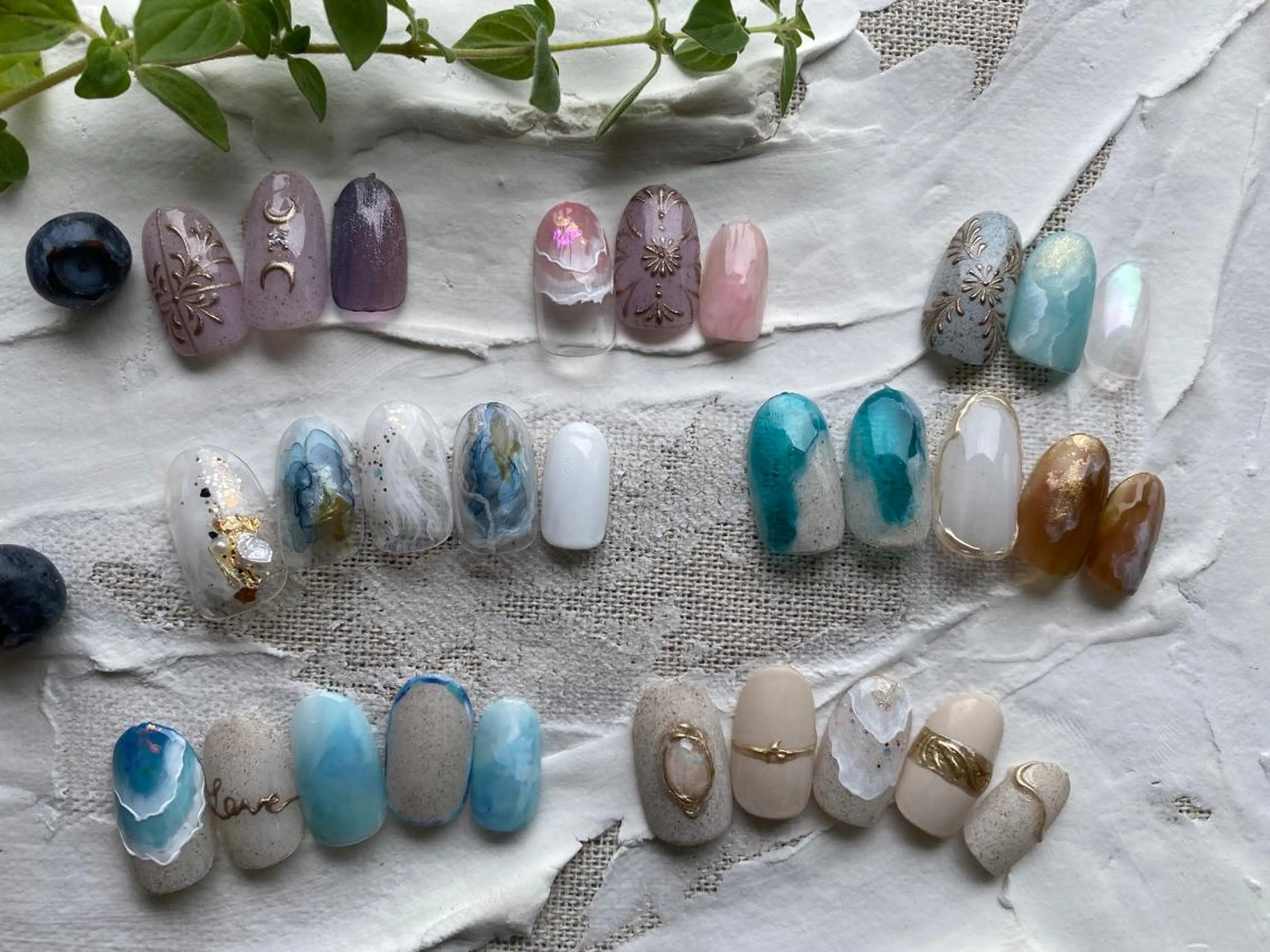 ネイル 夏ネイル mellow mのネイルデザイン