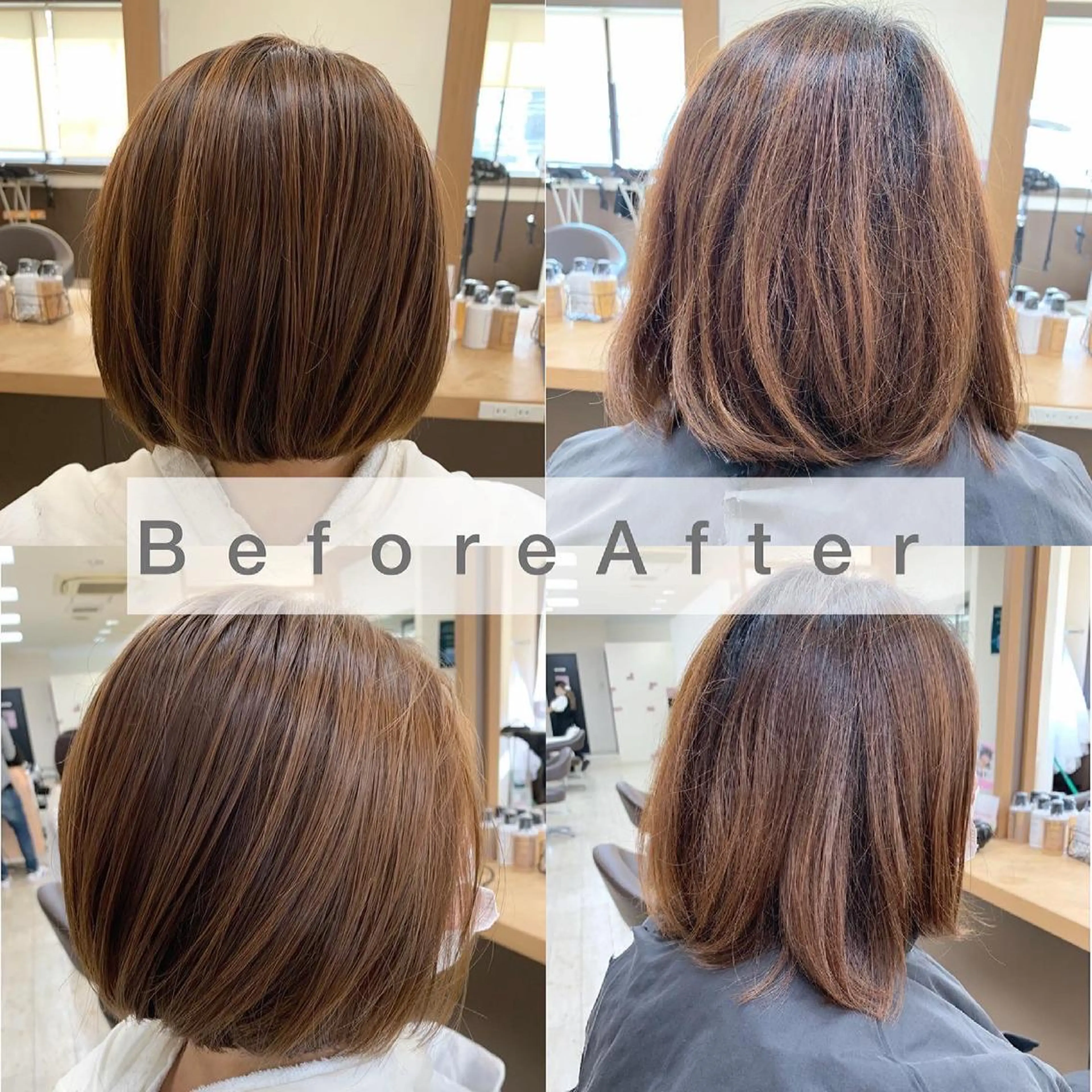 ショート カラー Lien 深井店のヘアスタイル