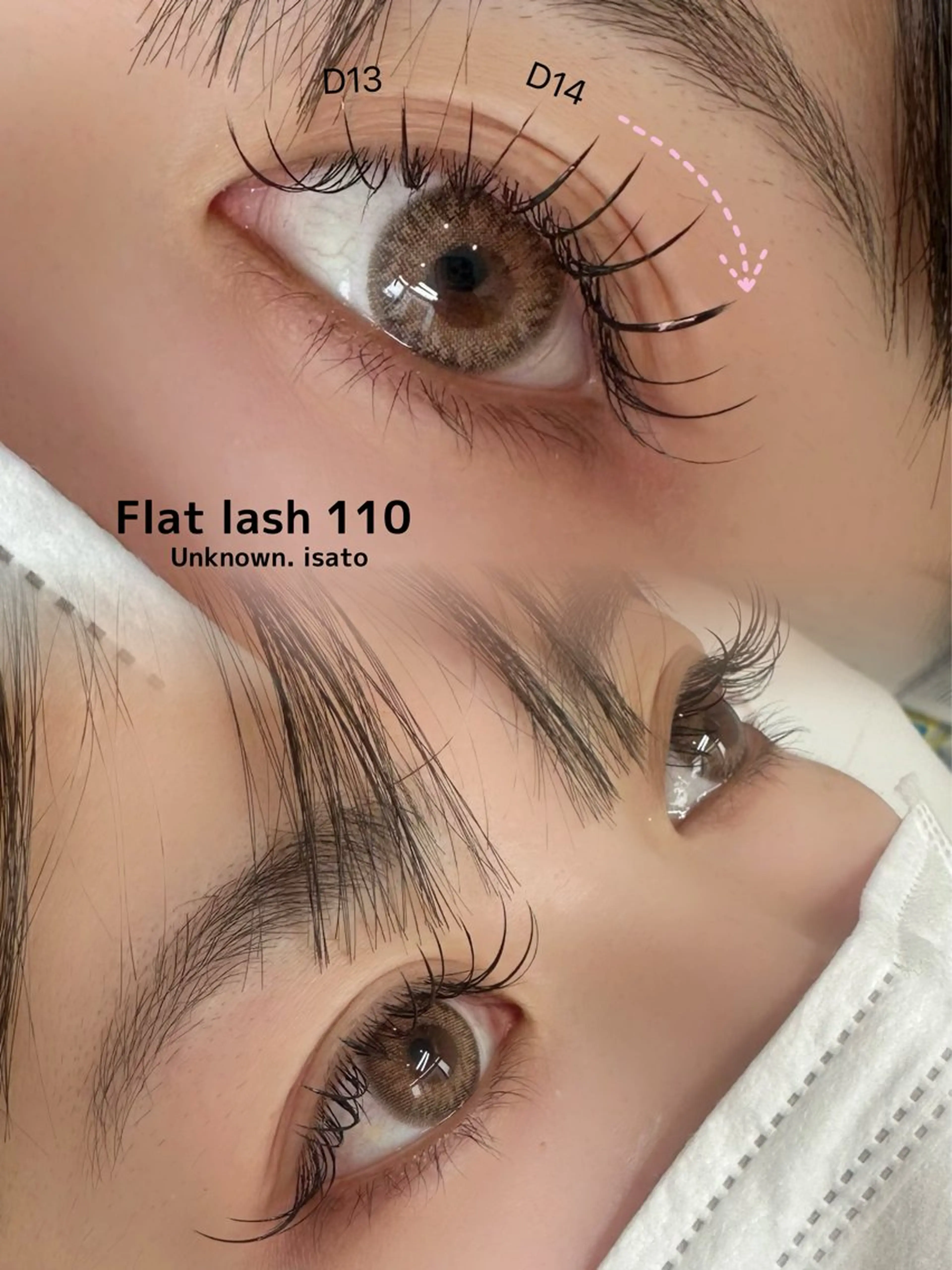 マツエク・マツパ 姫路 Unknown所属・Unknown.姫路 いさと🍓のマツエク・マツパデザイン