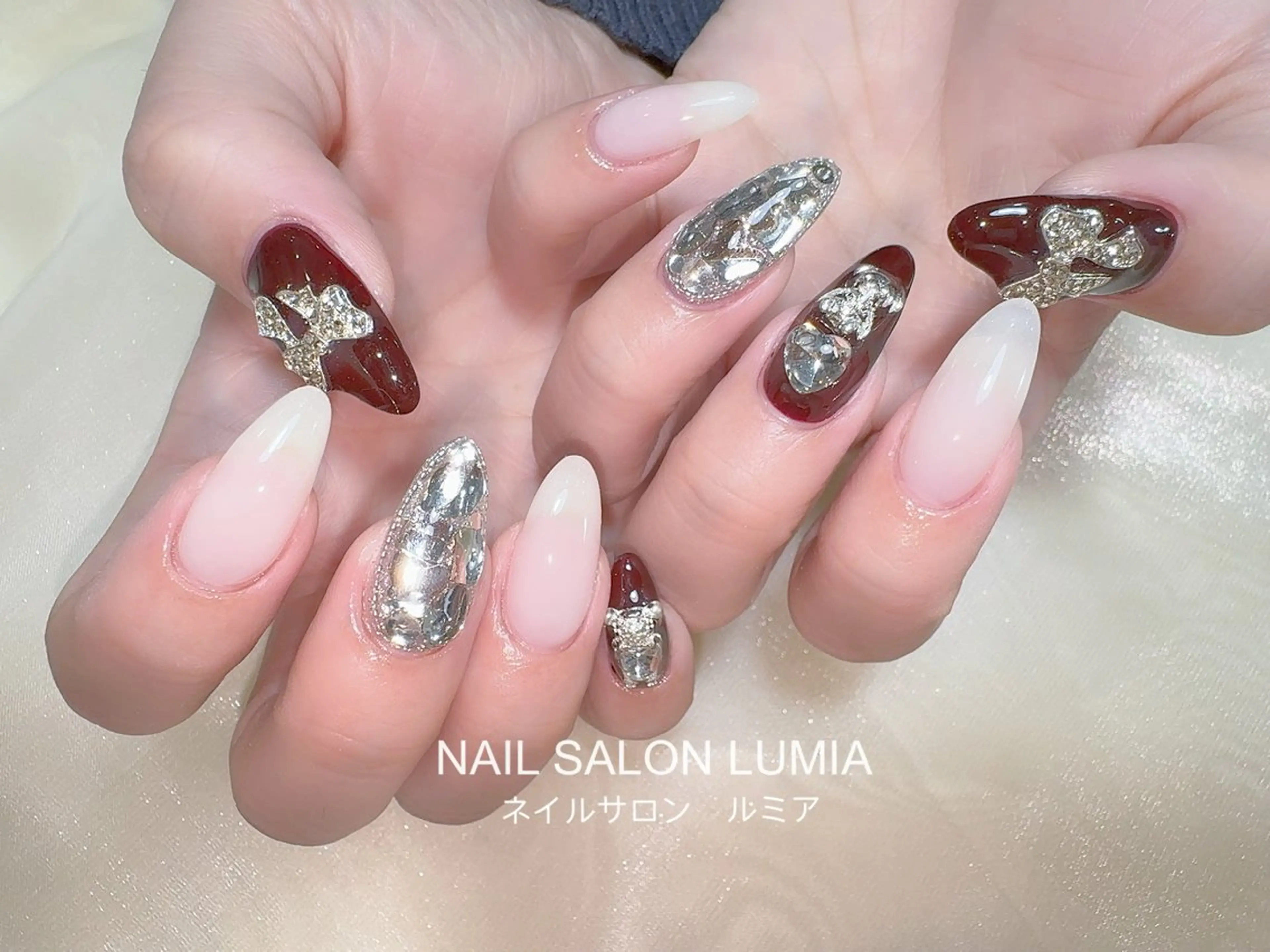 ネイル ハンドネイル ネイルサロン ルミア Lumia 店長のネイルデザイン