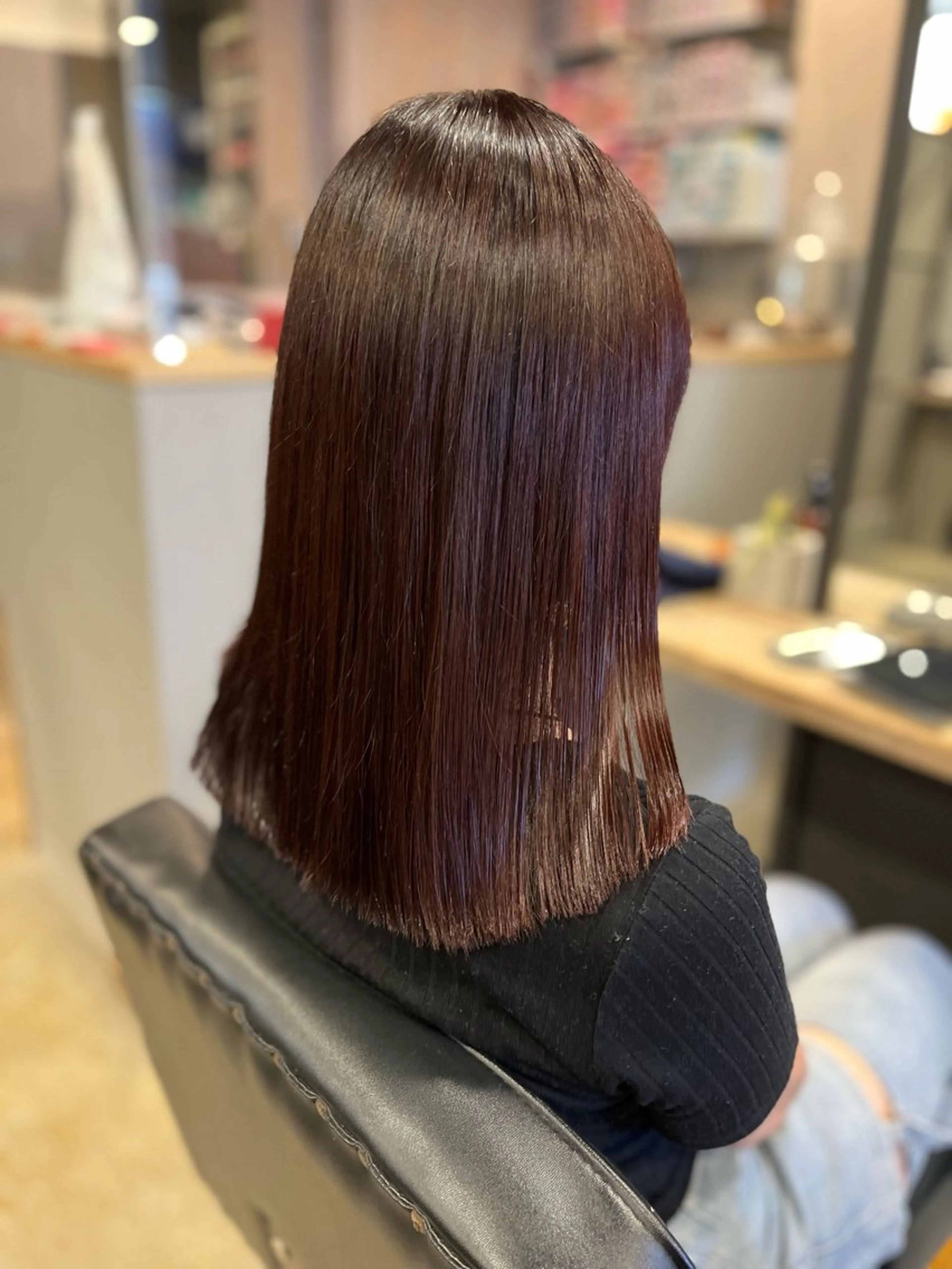 ミディアム カット ヘアカラー ひかる 🌀のヘアスタイル