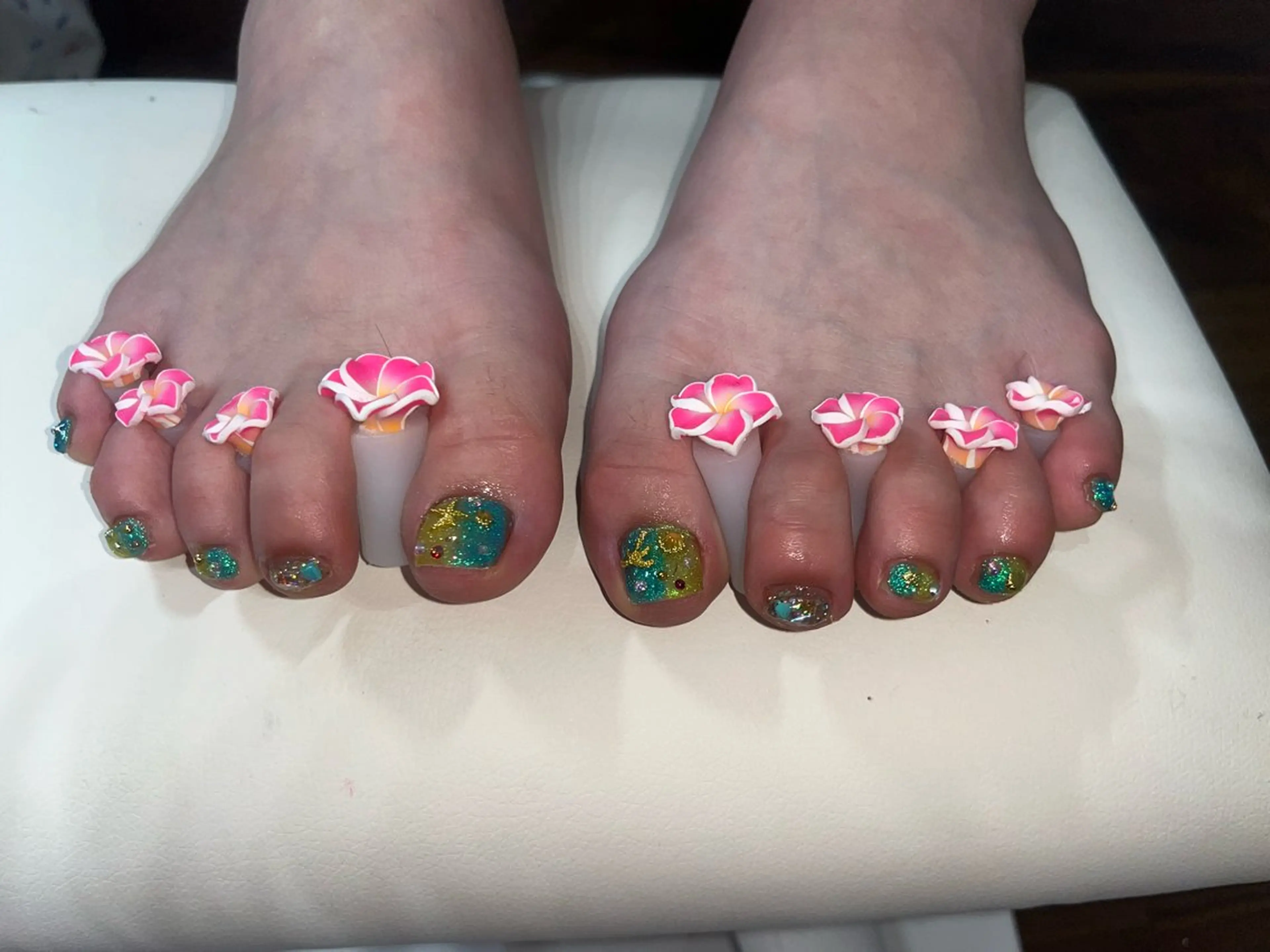 フット🐾5本アートの写真