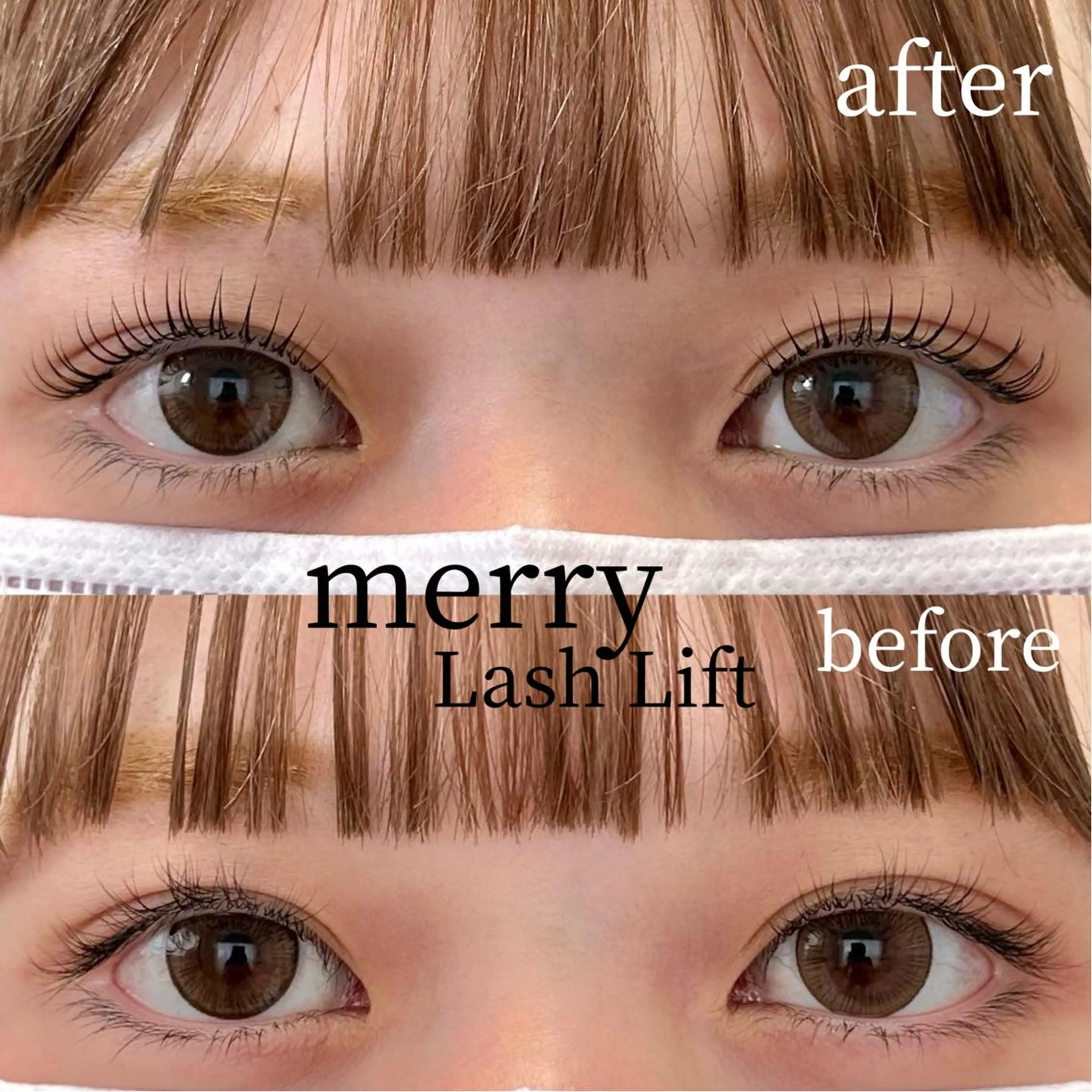 マツエク・マツパ merry Lash Liftのマツエク・マツパデザイン