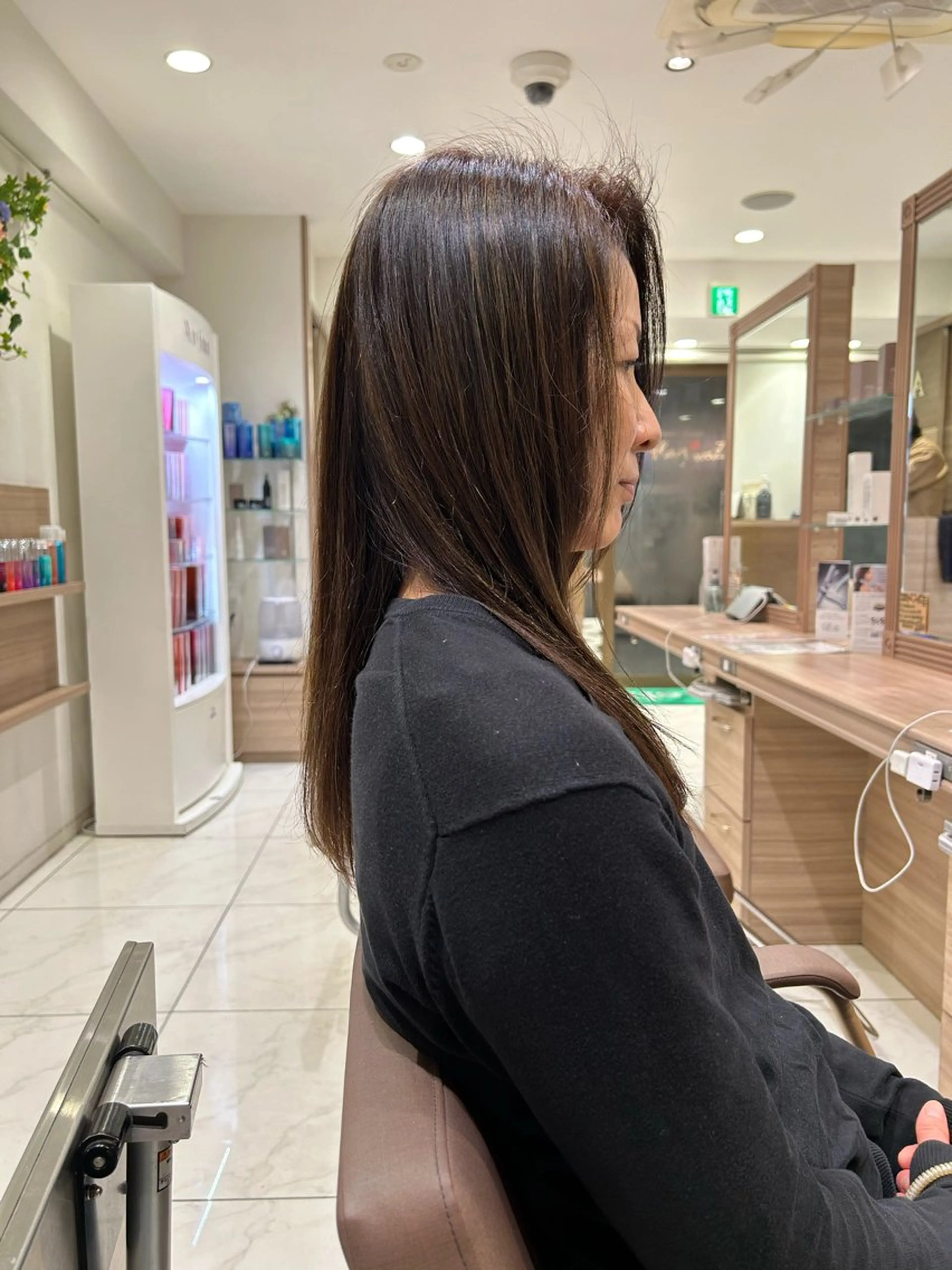 ロング 縮毛募集中🔥 小平悠人のヘアスタイル