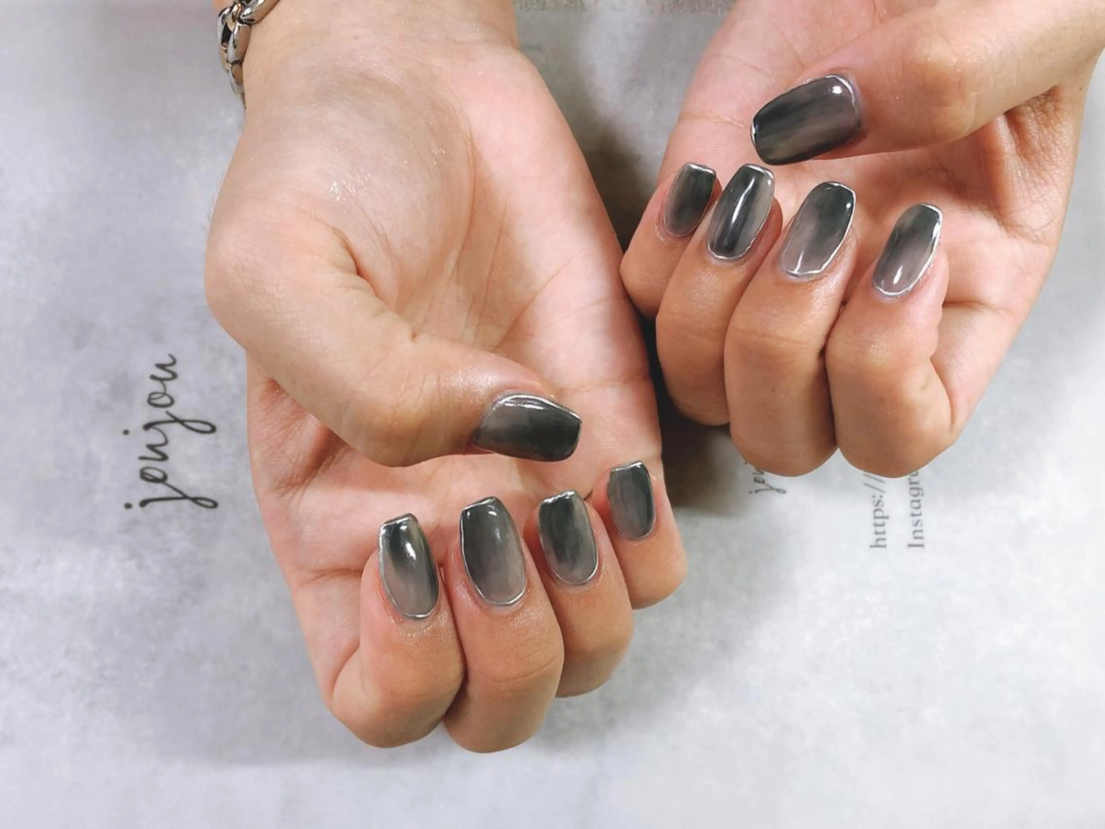 ネイル ニュアンスネイル kiki nail 二子玉川のネイルデザイン