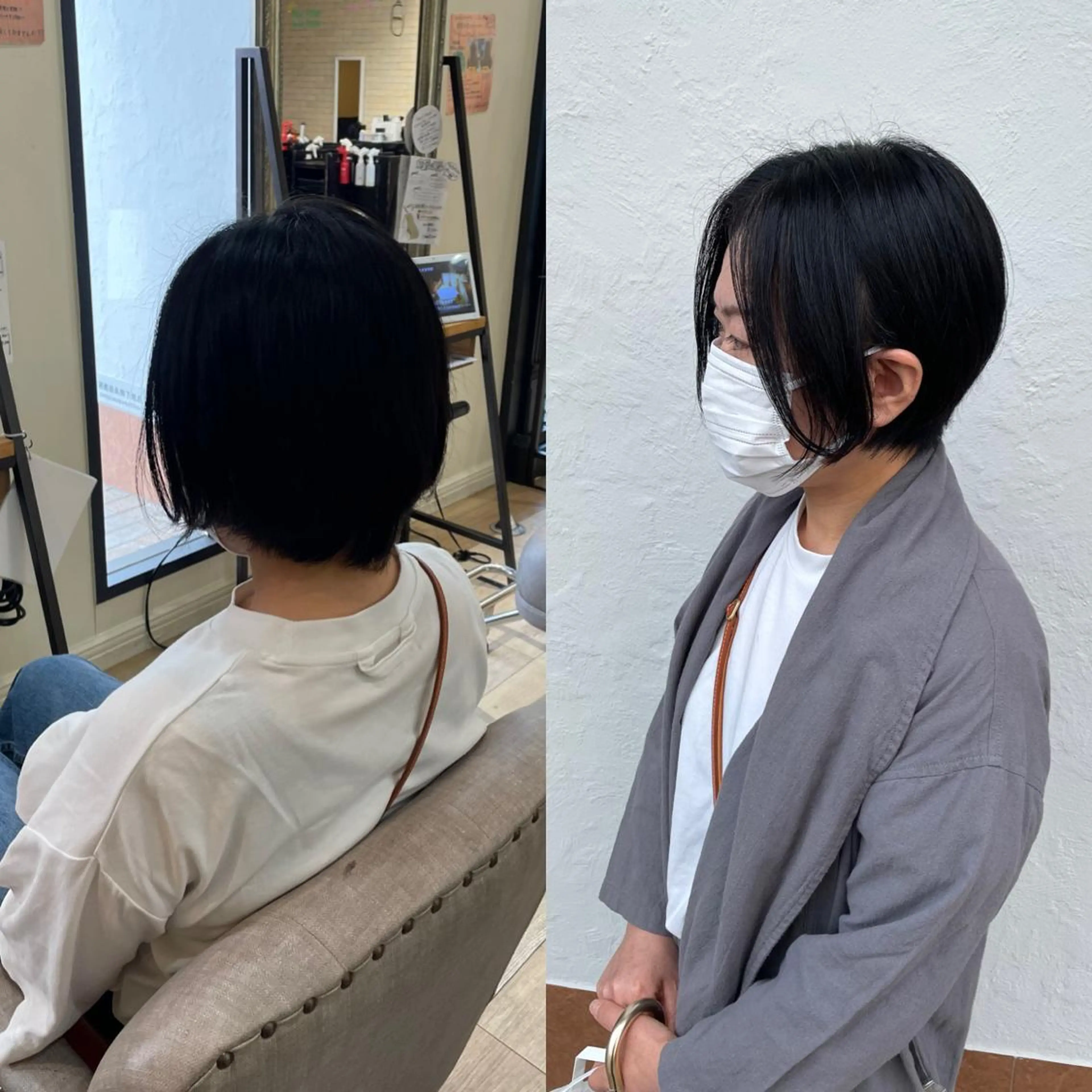 ショート 亀川蓮 Agu hairのヘアスタイル