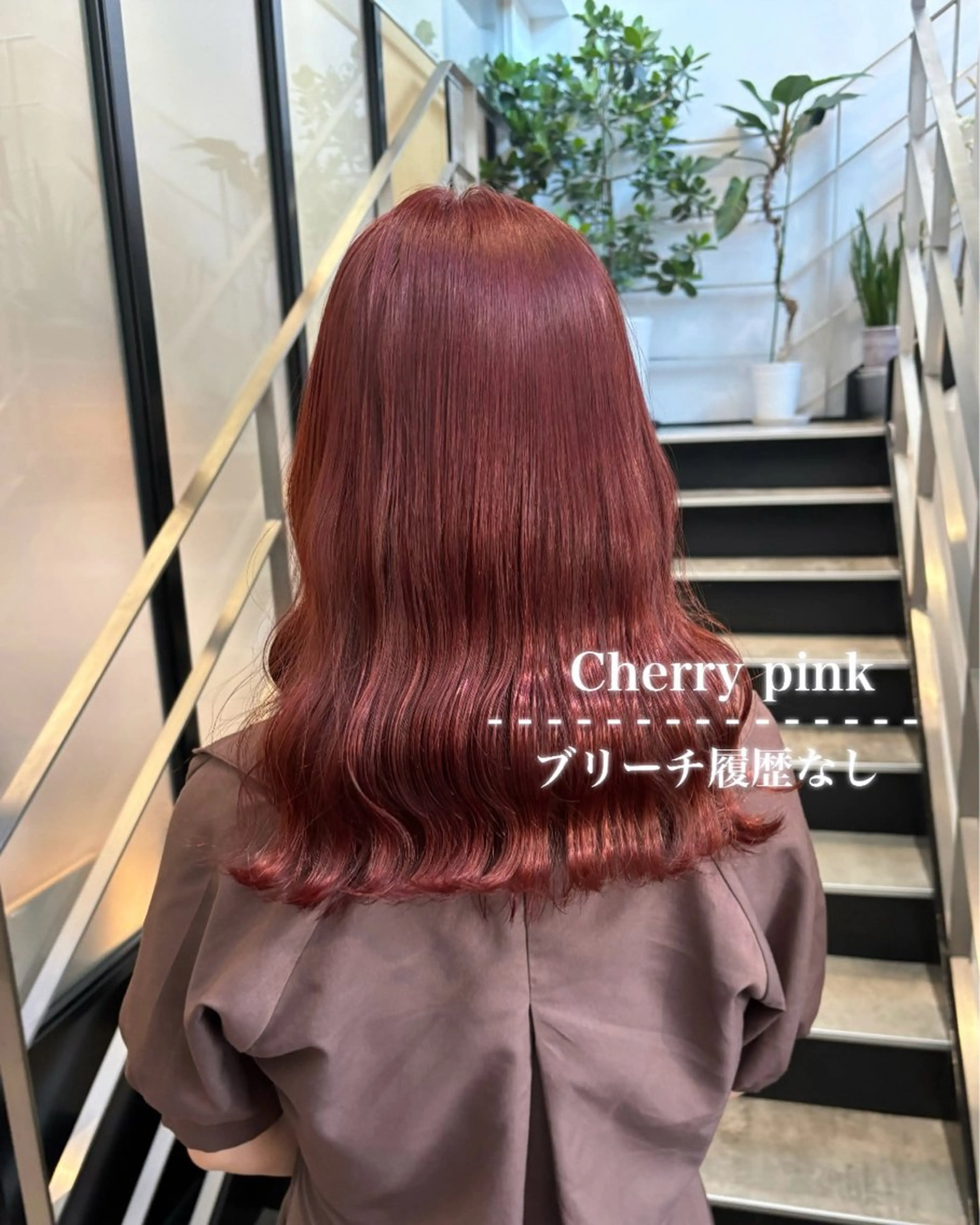 セミロング カラー 💗ガーリーヘア🎀 saki💗のヘアスタイル