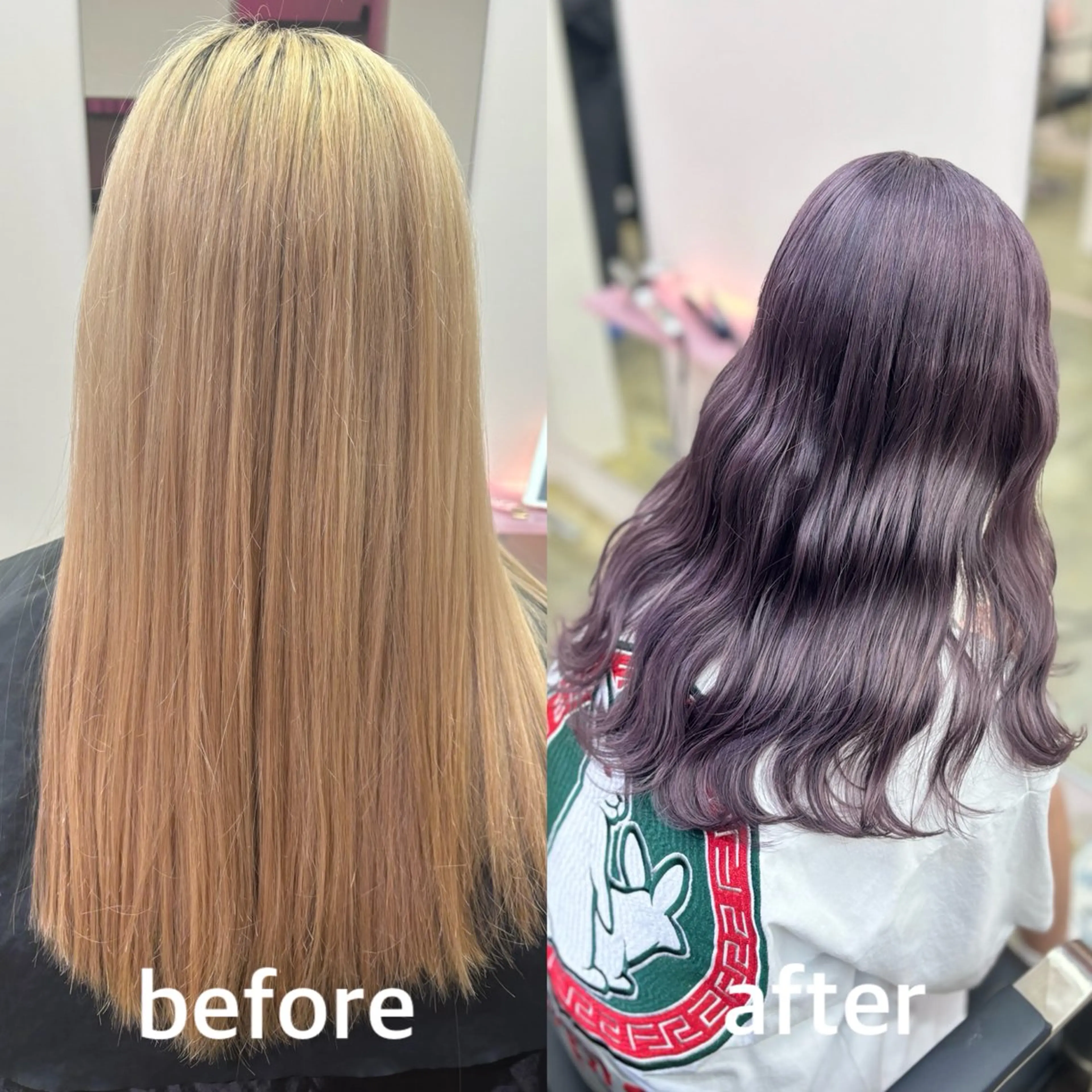 ロング 田中麻鈴/ハイトーン /ミルクティーのヘアスタイル