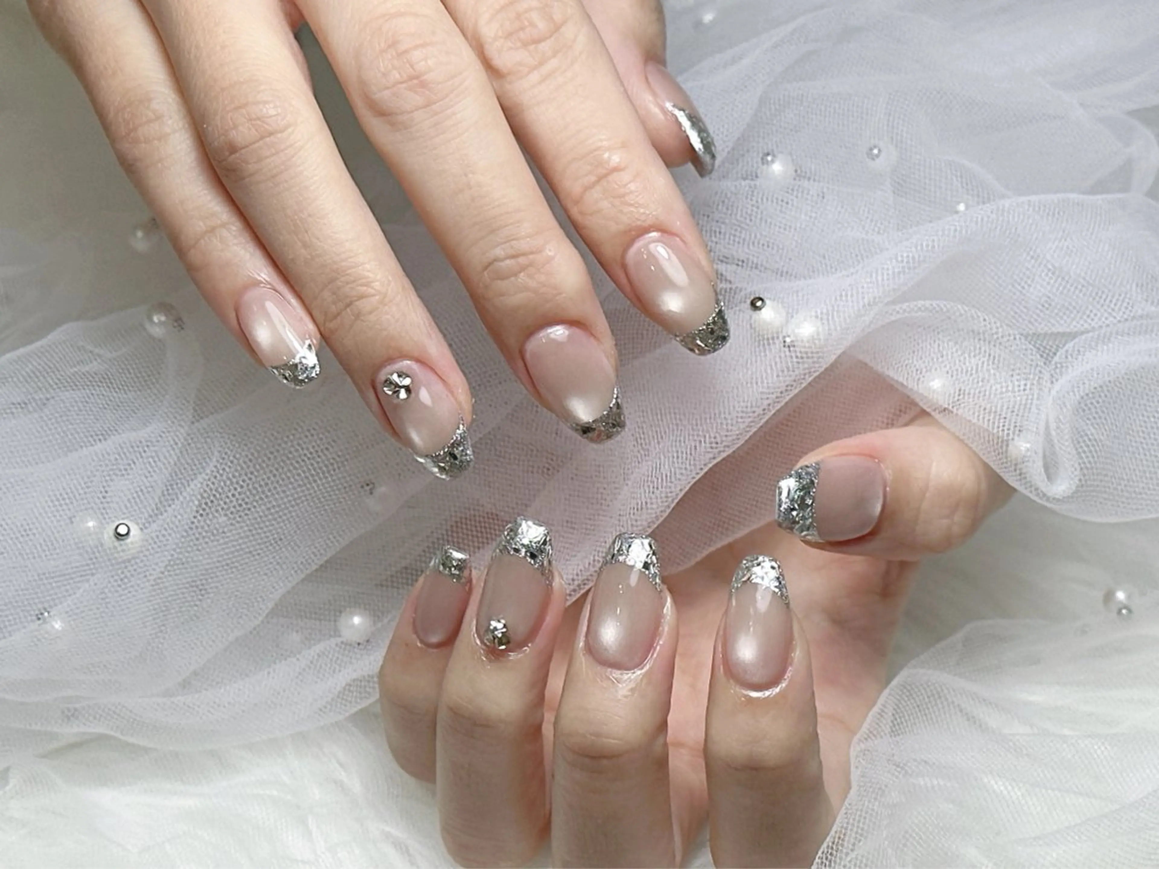 ネイル ハンドネイル 【Eclat ｴｸﾗ】nail＆beauty所属・Eclat〔ｴｸﾗ〕 MOEKA𝜗𝜚*のネイルデザイン