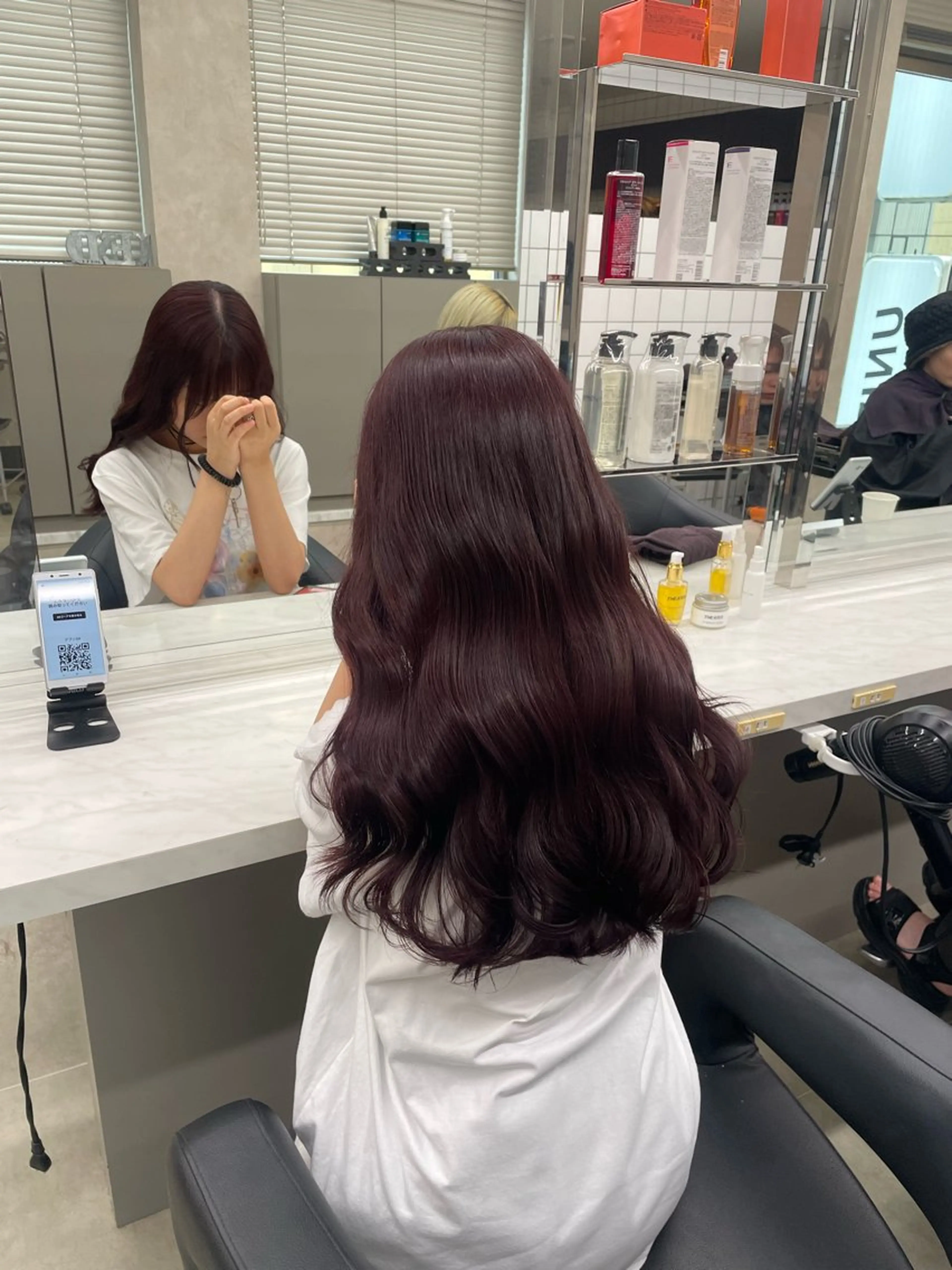 ロング カラー ヘアアレンジ ヘアカラー トリートメント ヘアセット 💗横浜美容室 💗HARUNAのヘアスタイル