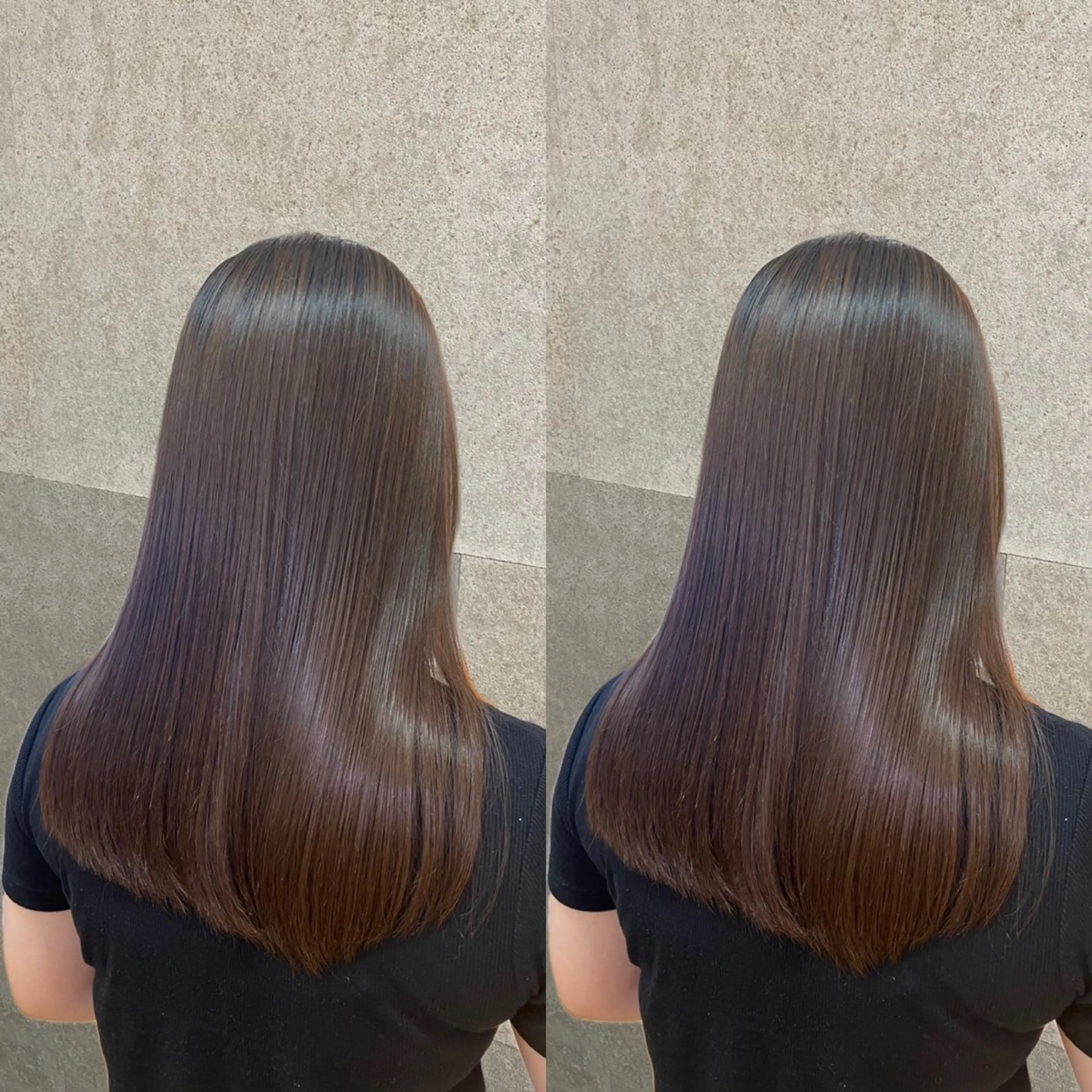 【12月残り1名限定】✨カット＋縮毛矯正＋髪質改善カラー＋トリートメント 240分の写真