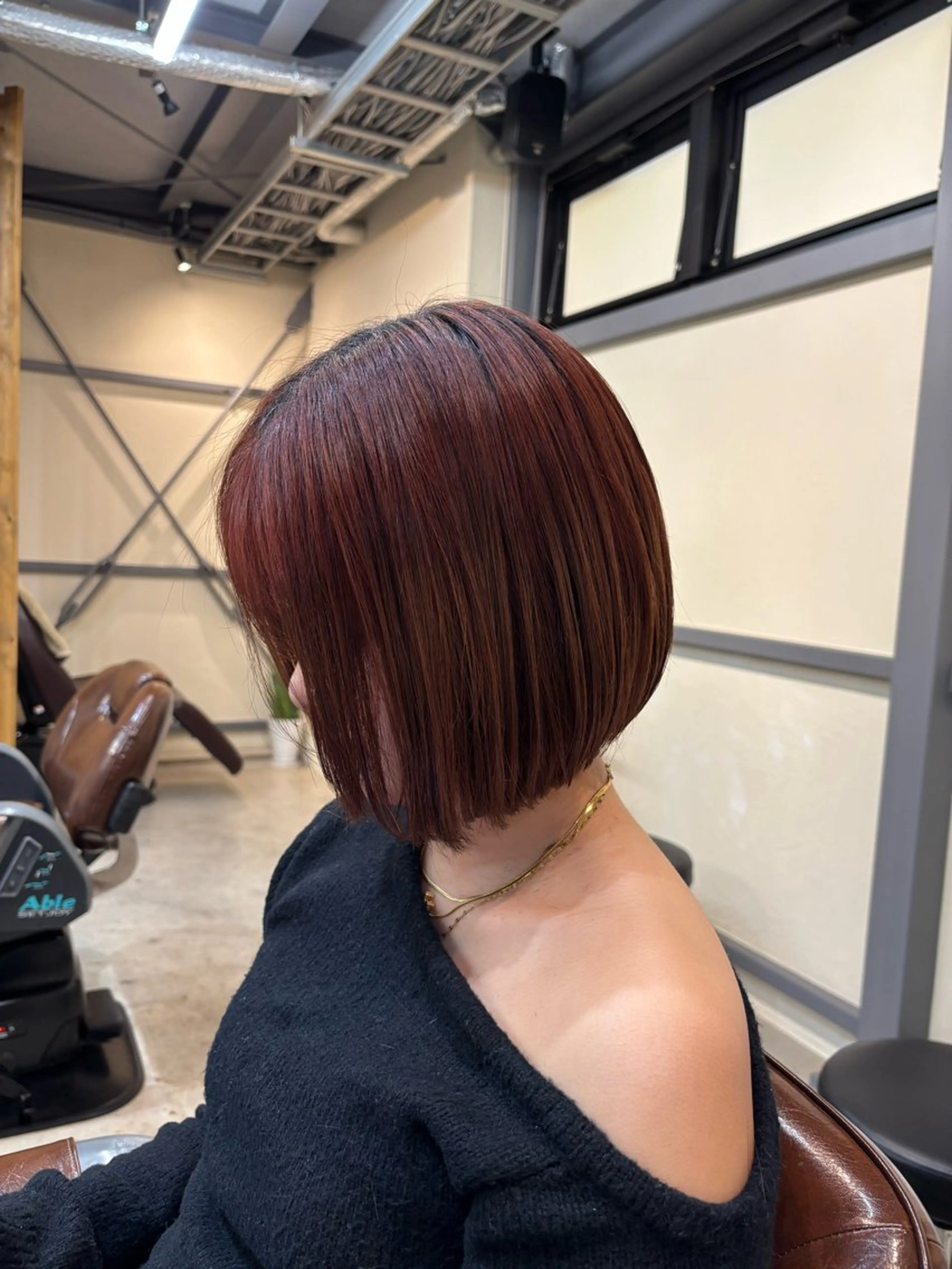 ミディアム カット 相馬 静香のヘアスタイル