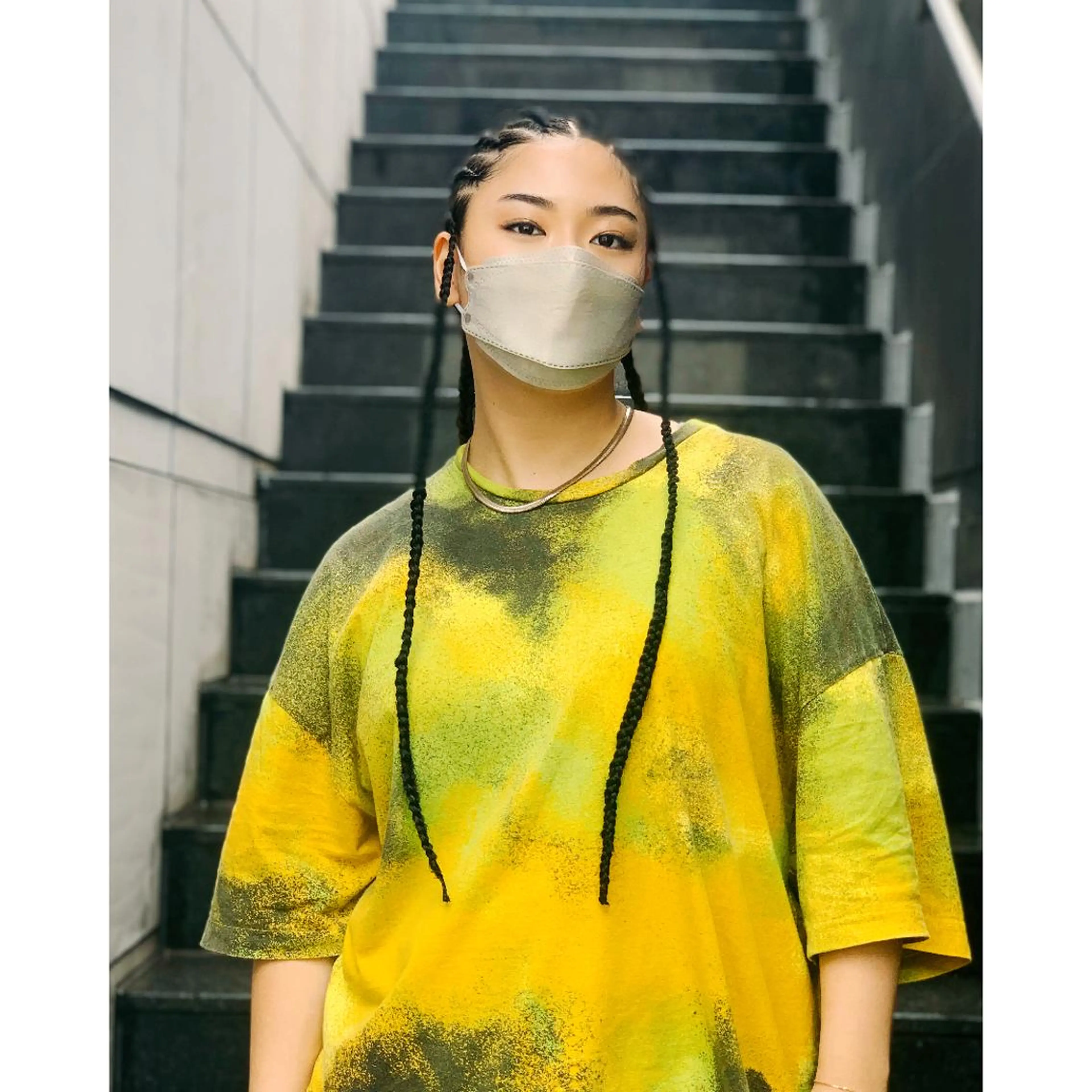 メンズ キッズ 子どものヘアアレンジ エクステ ヘアセット BRAIDS💎愛子 大人ハイライト💎のヘアスタイル