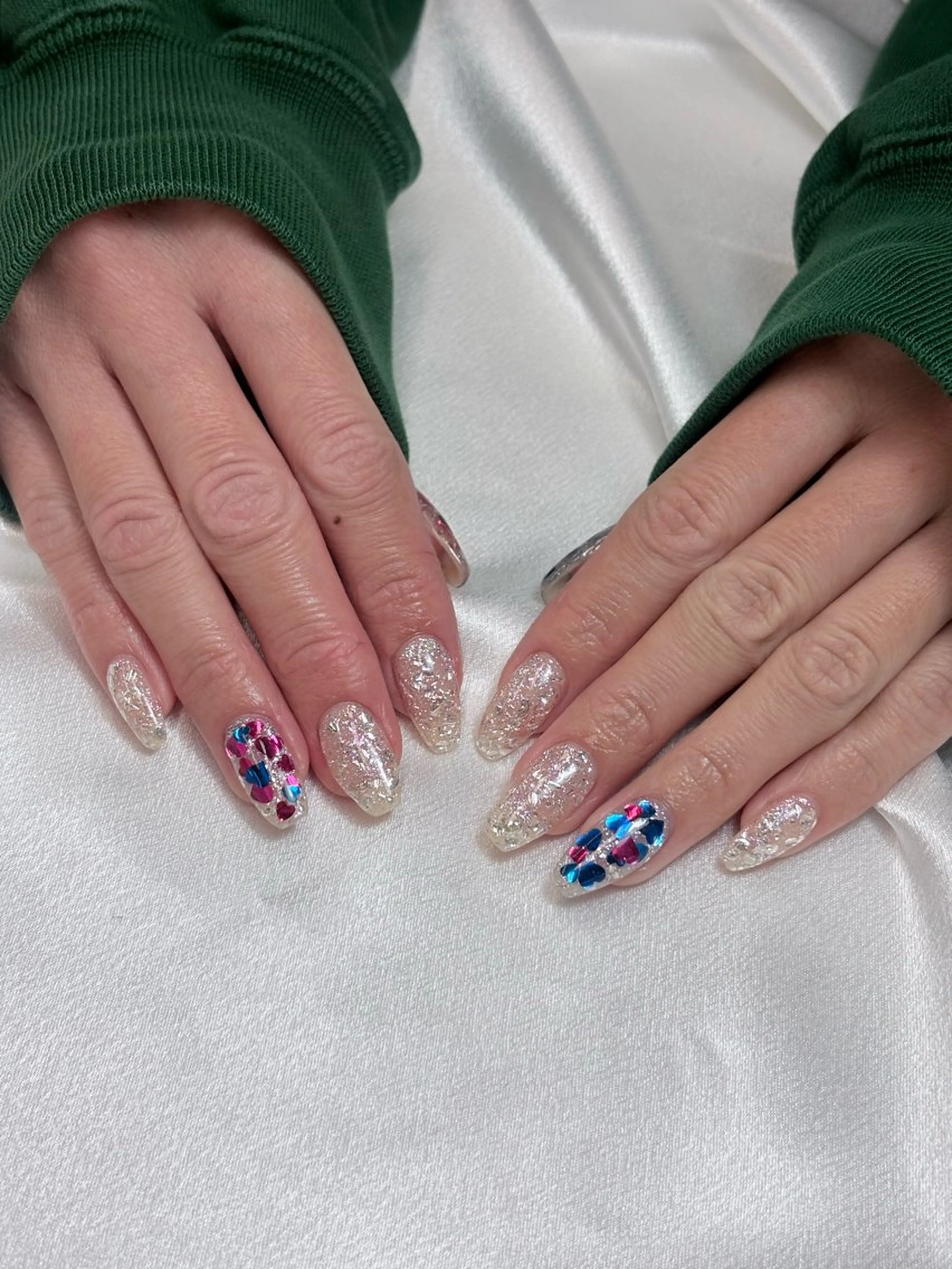 ネイル ハンドネイル FlyingSeep 🐑kaho💟🌈のネイルデザイン