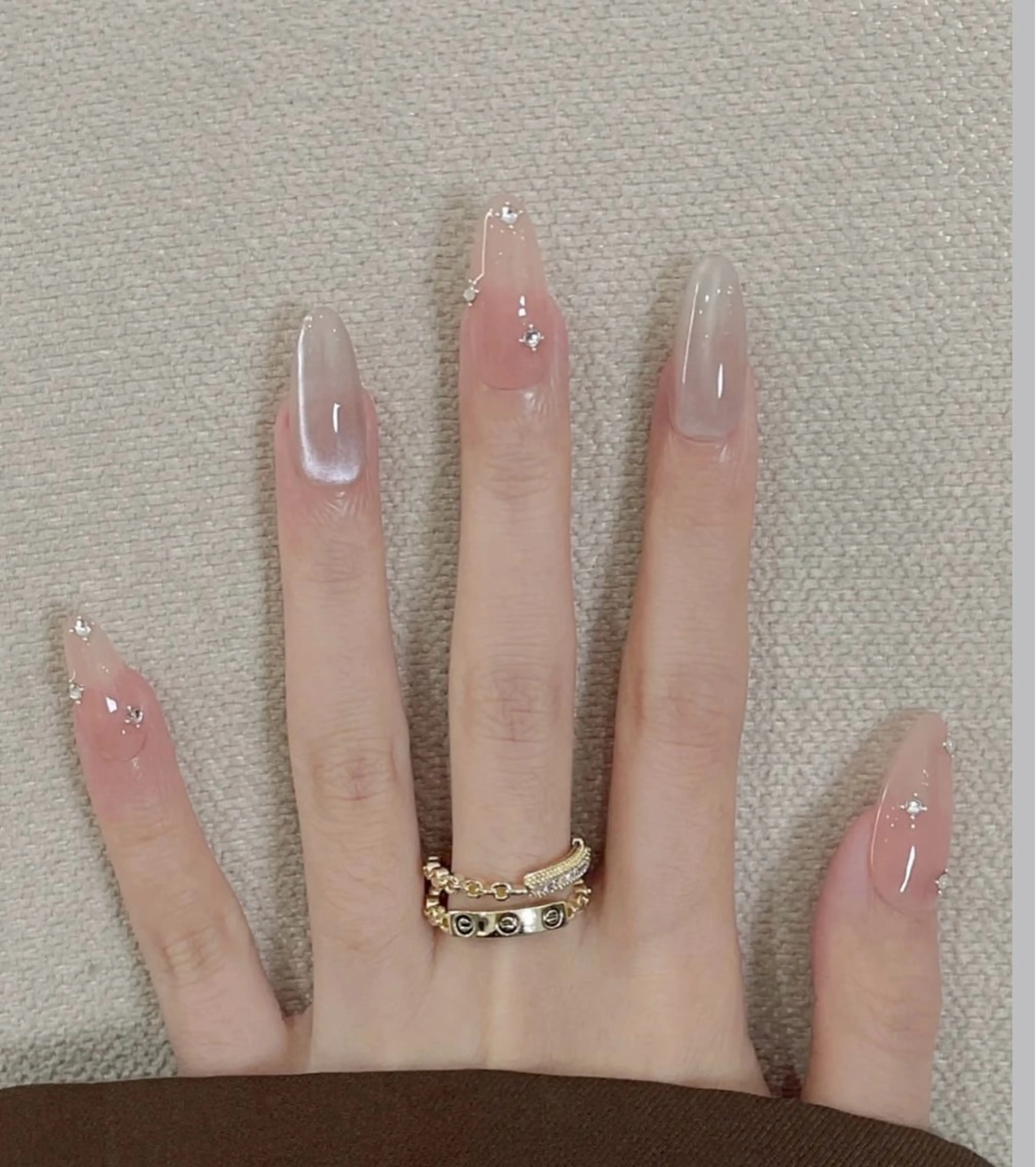 ネイル マグネットネイル sora ❄️のネイルデザイン