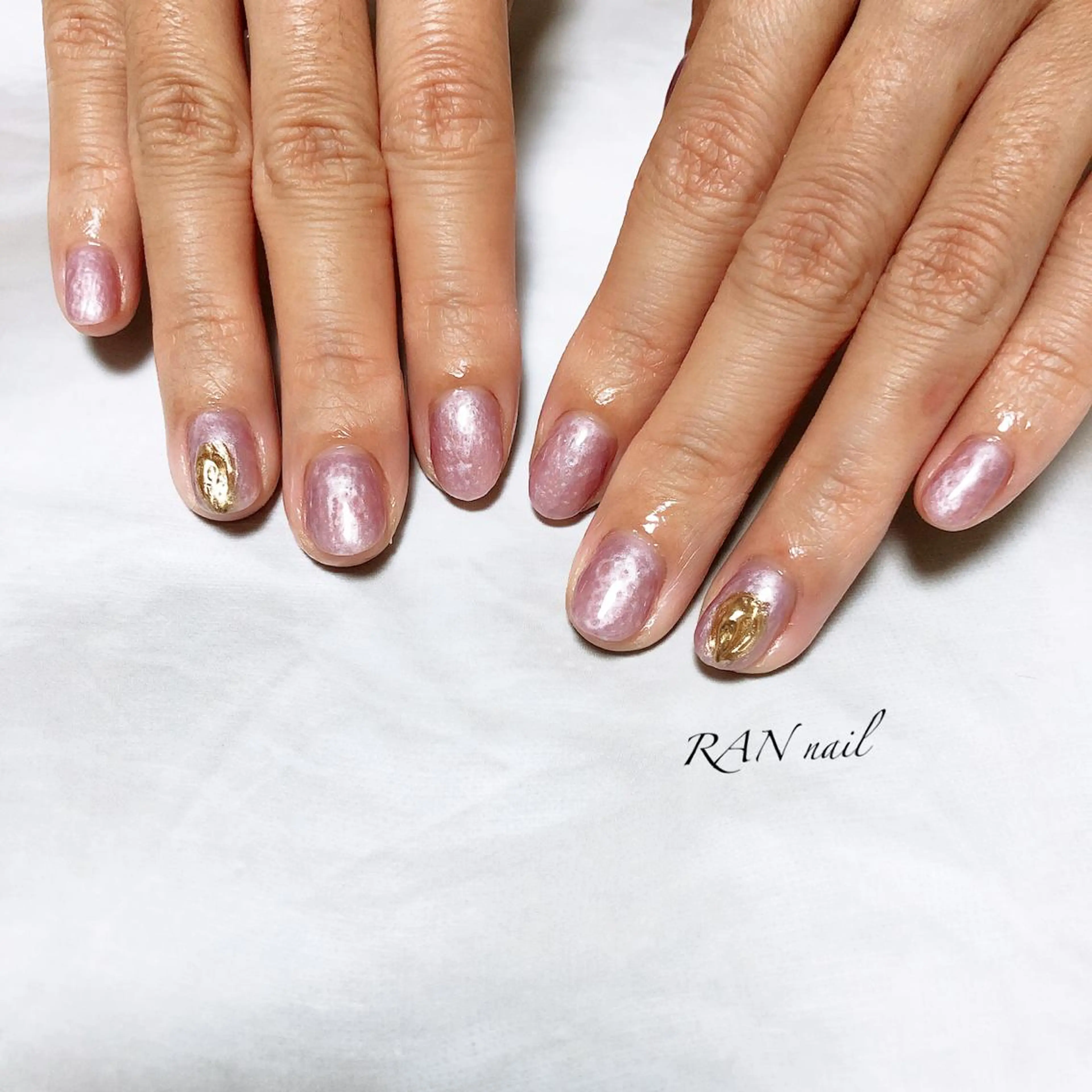 ネイル フラワーネイル フットネイル ラメ(グリッター) ミラーネイル オフィスネイル RAN nail 〜ランネイル〜所属・RAN nailのネイルデザイン