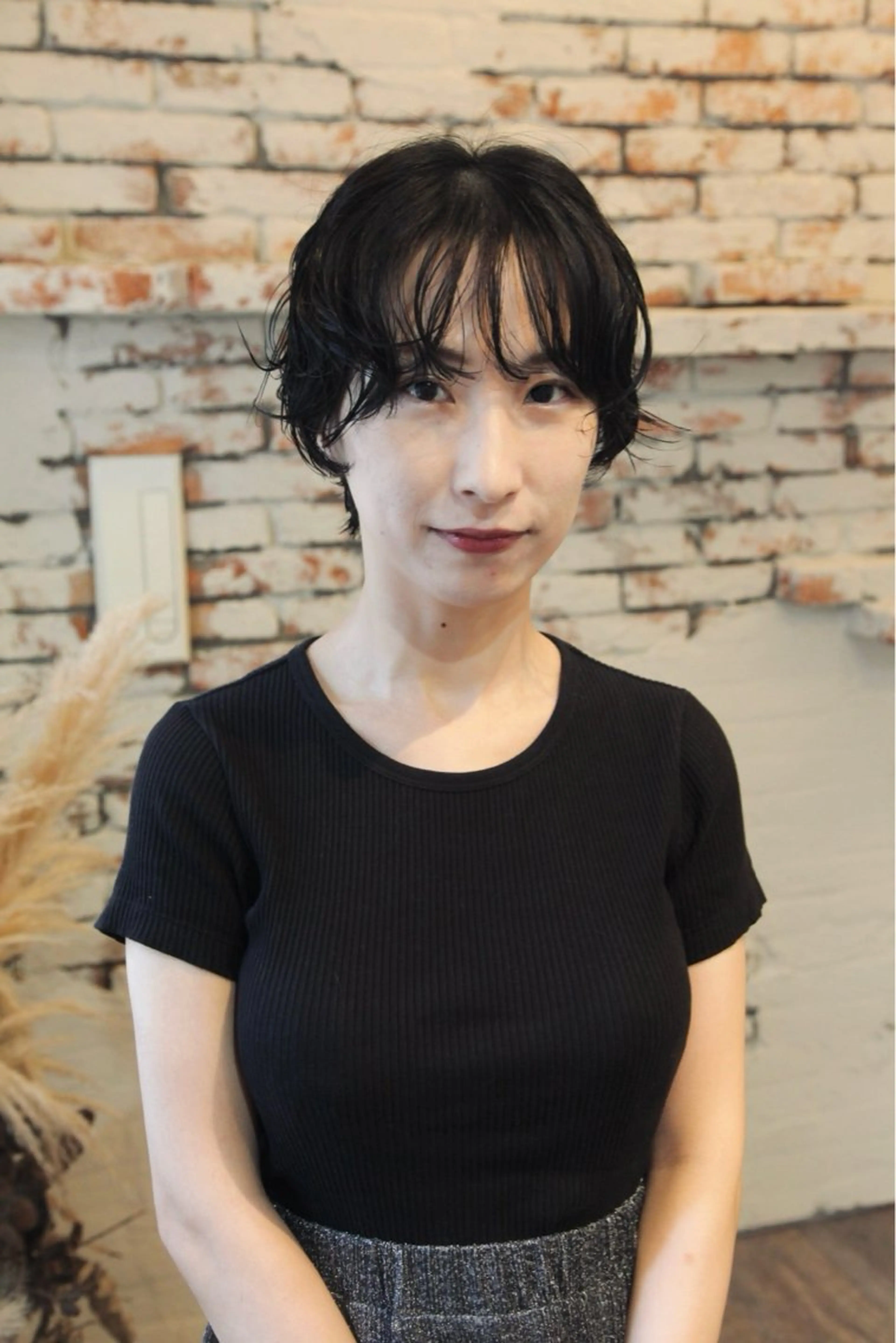 ショート ショートヘア カット パーマ トリートメント デザインパーマ 藤田和樹のヘアスタイル