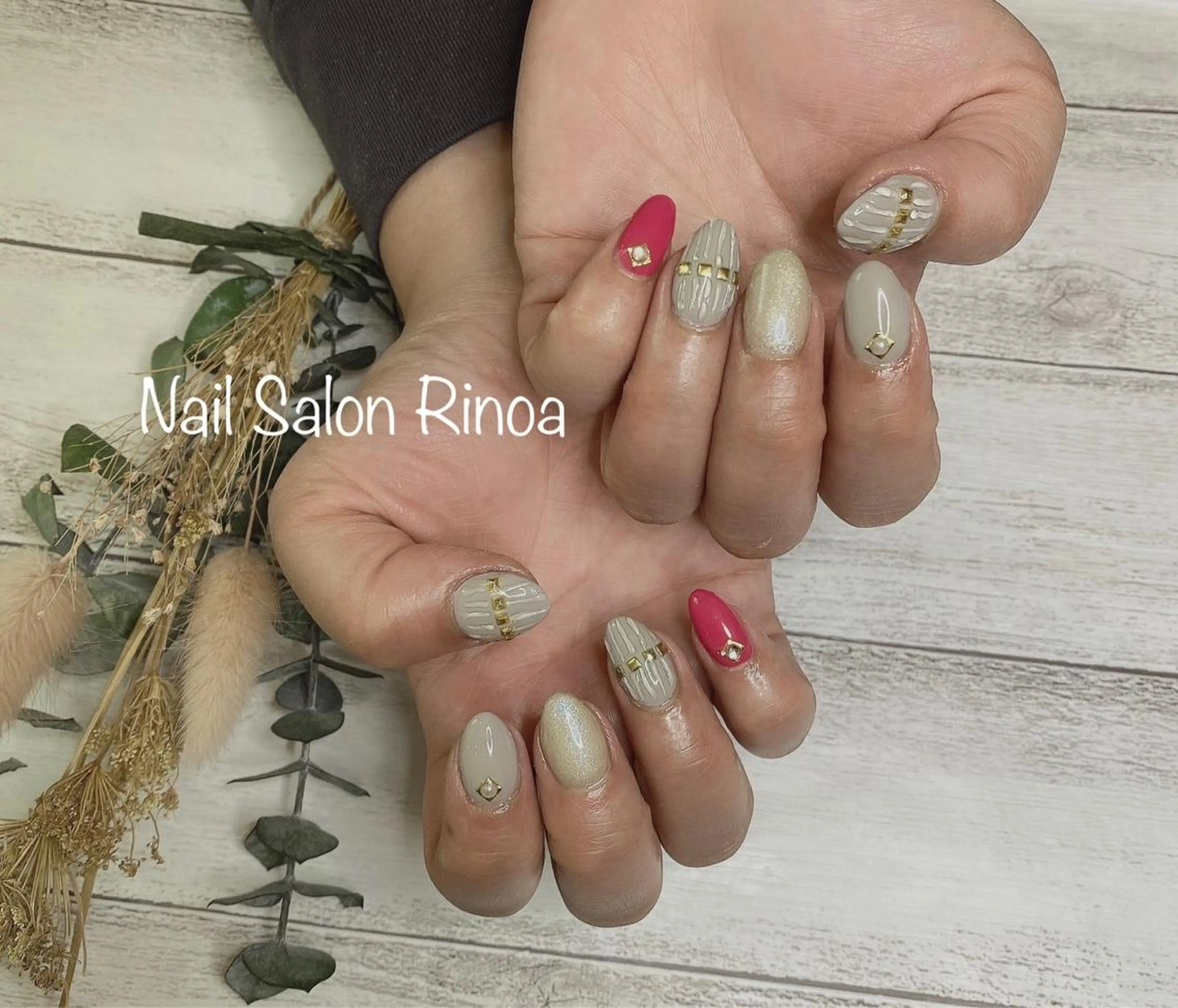 ネイル Nail Salon Rinoaのネイルデザイン