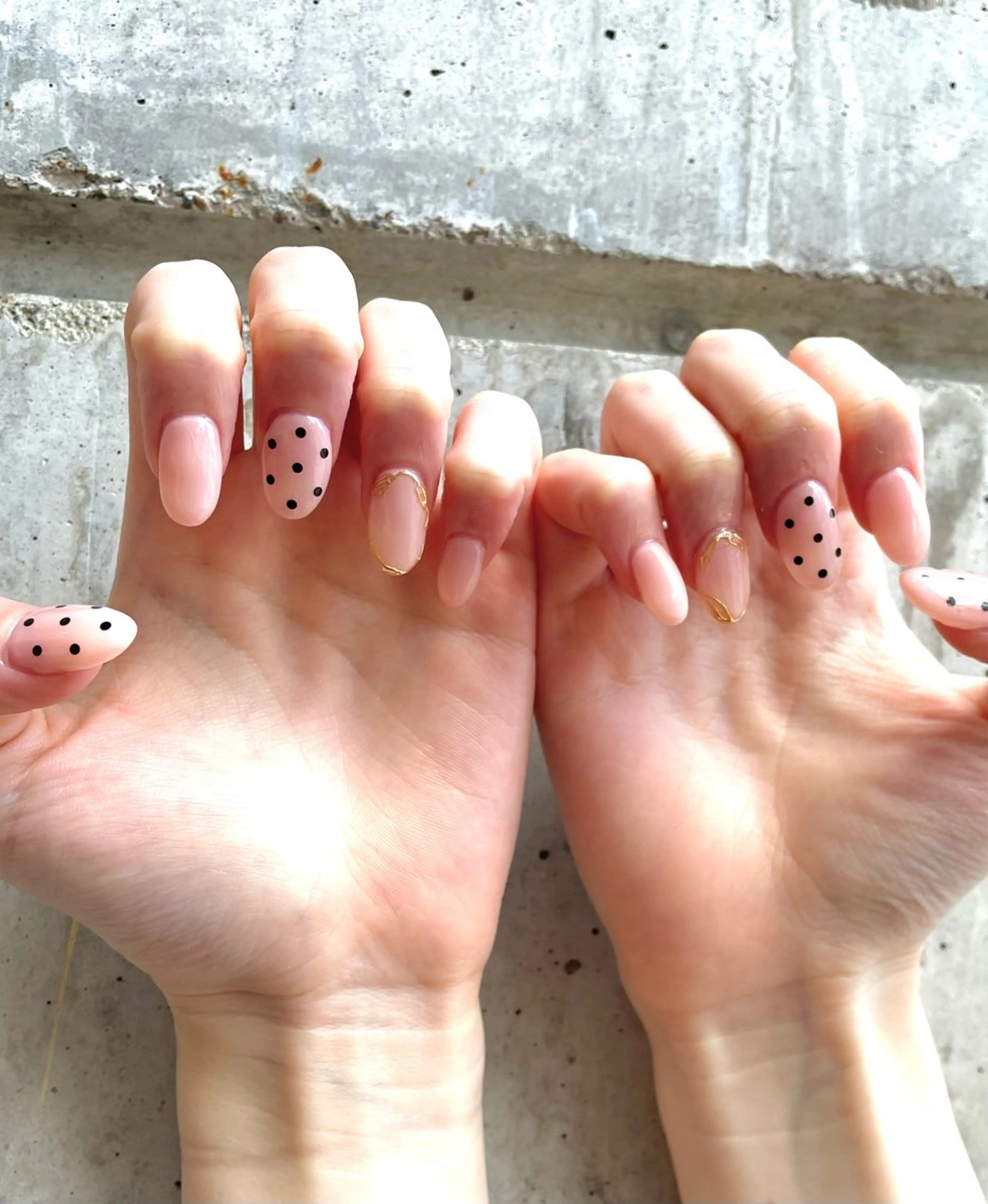 ネイル シンプルネイル Ririka　Nail所属・平下 華のネイルデザイン