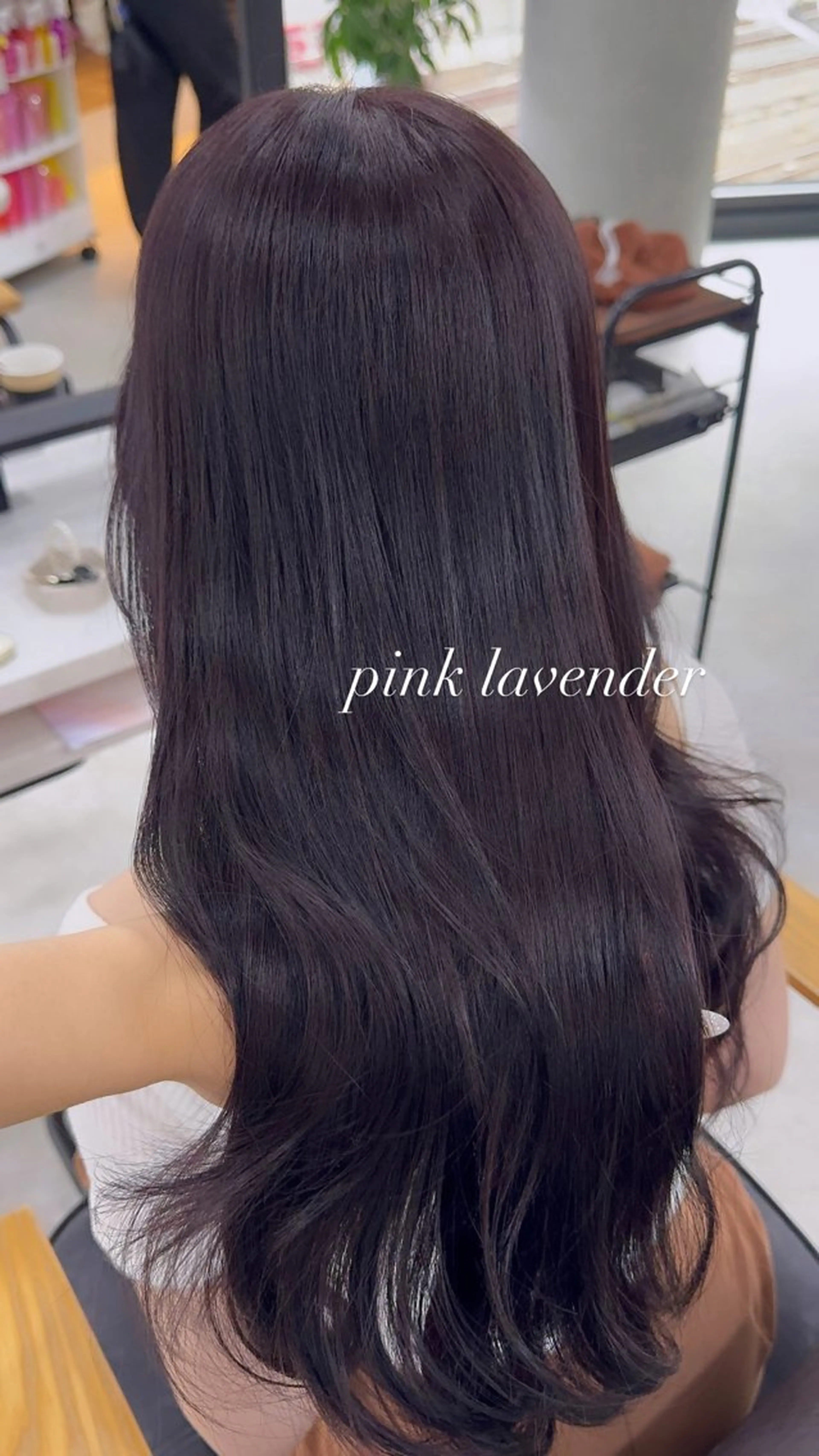 ロング カラー アッシュ アッシュブラウン ベージュカラー 黒髪 ブリーチ カット ヘアカラー トリートメント 赤み無し柔らかカラー 【梅田】madokaのヘアスタイル