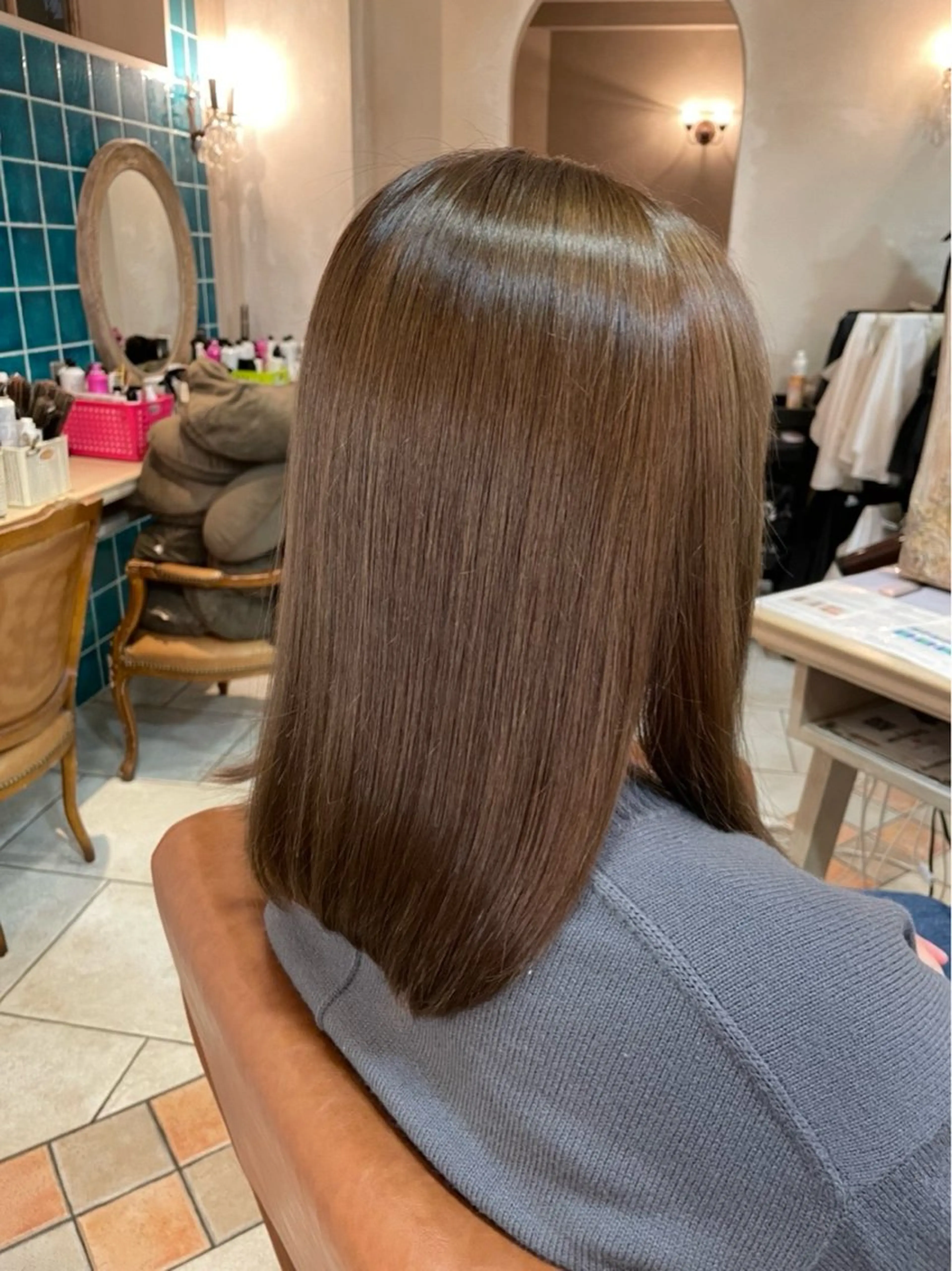 ミディアム リズカ🌷 カットモデル募集中のヘアスタイル