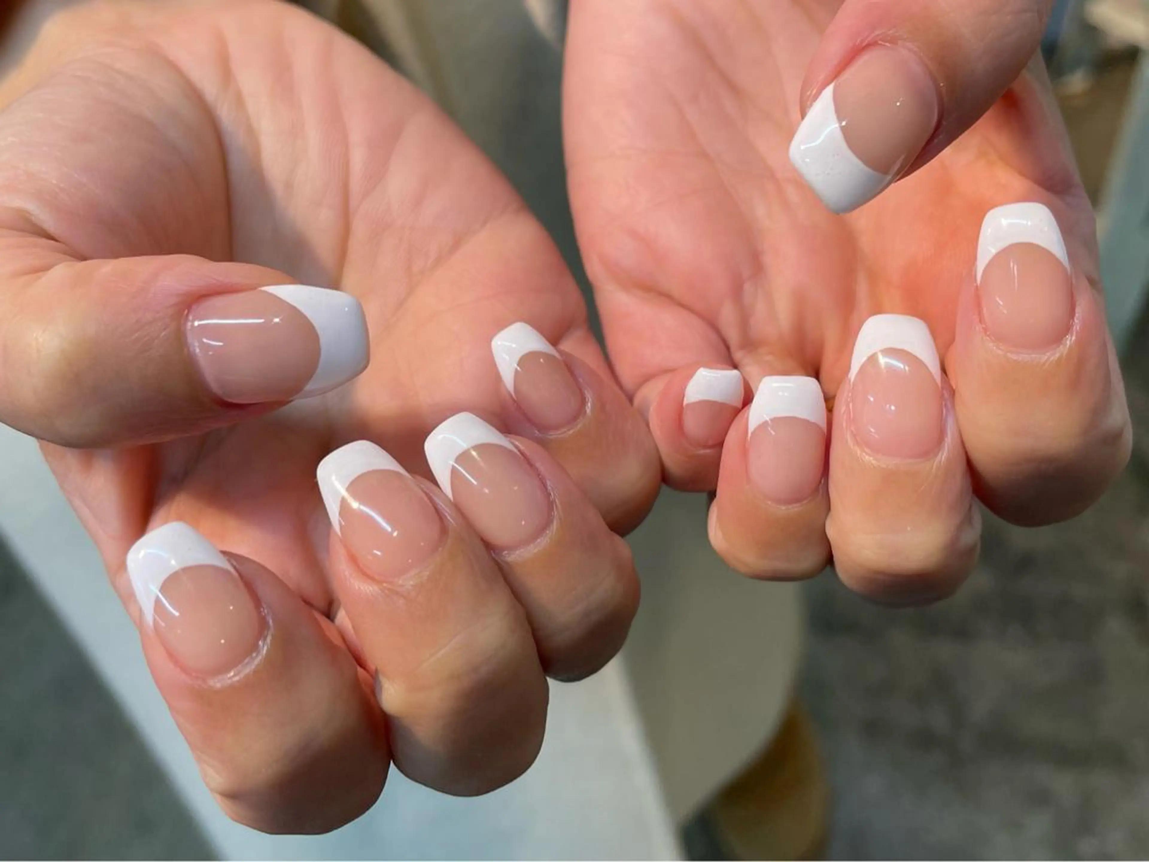 ネイル フレンチネイル mieux nail&eyeのマツエク・マツパデザイン