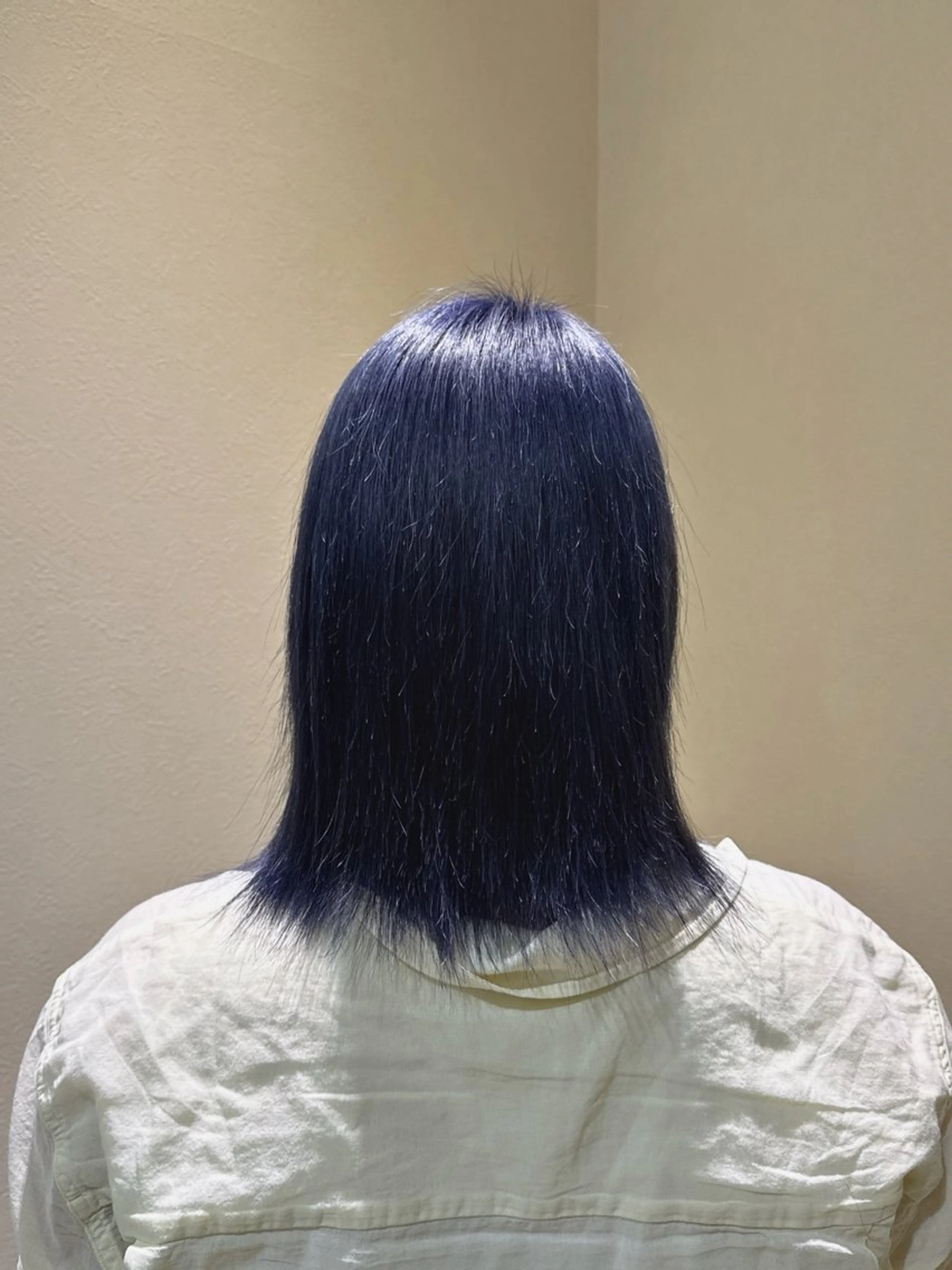 カラー シルバー Grandoll Luxe所属・大神 鈴夏のヘアスタイル