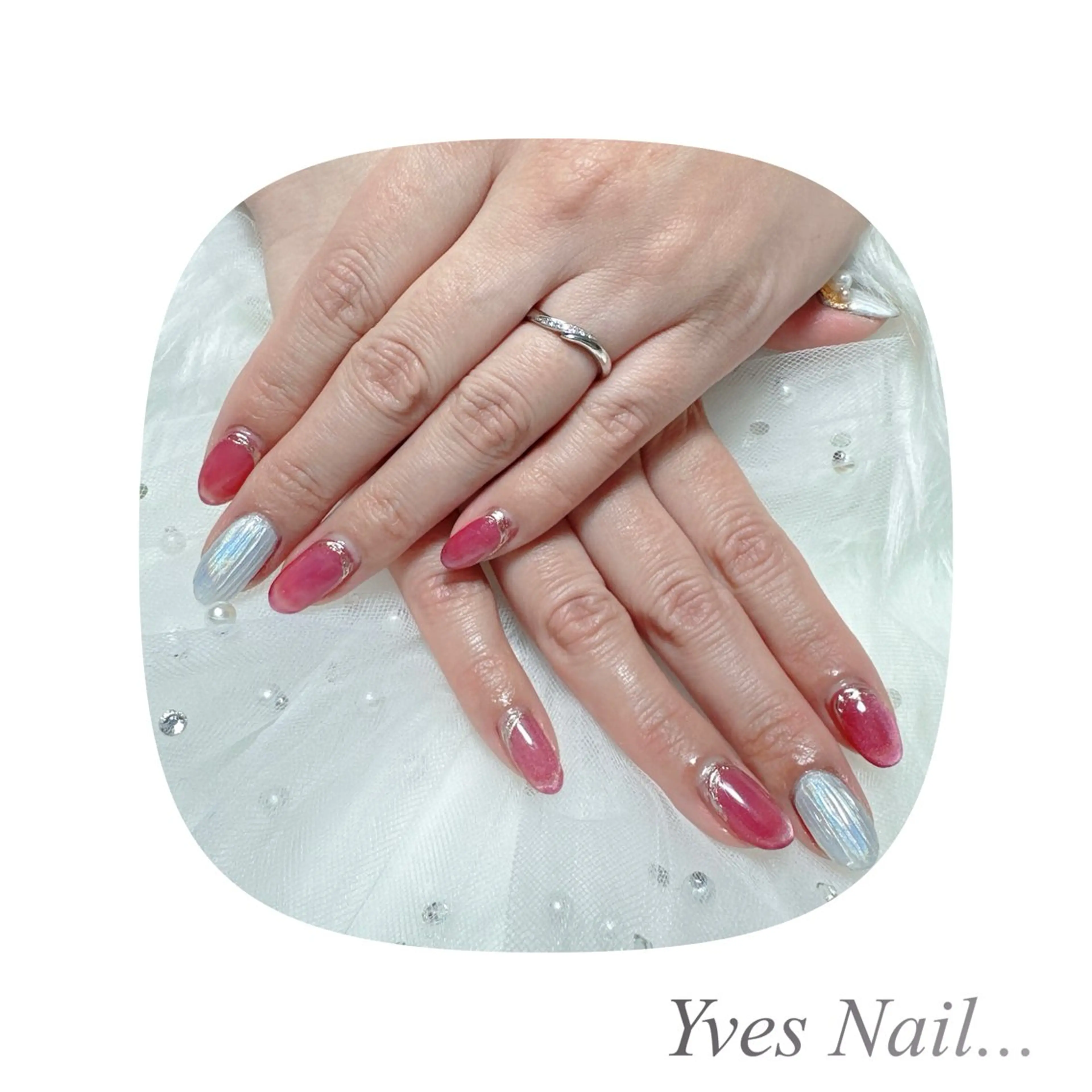 ネイル マグネットネイル ハンドネイル kanno yのネイルデザイン