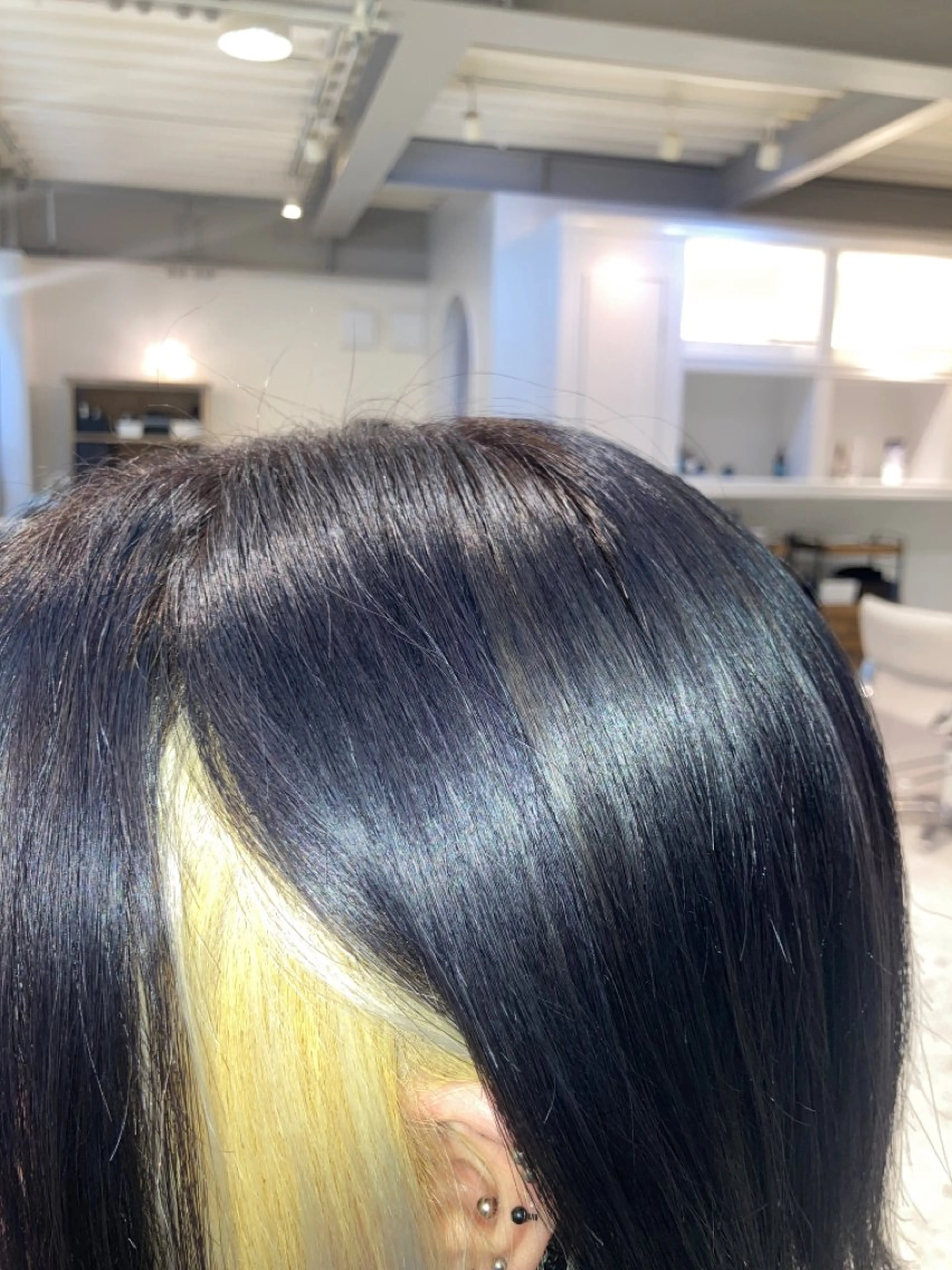 カラー ナルセナツキ 👾ハイトーンのヘアスタイル