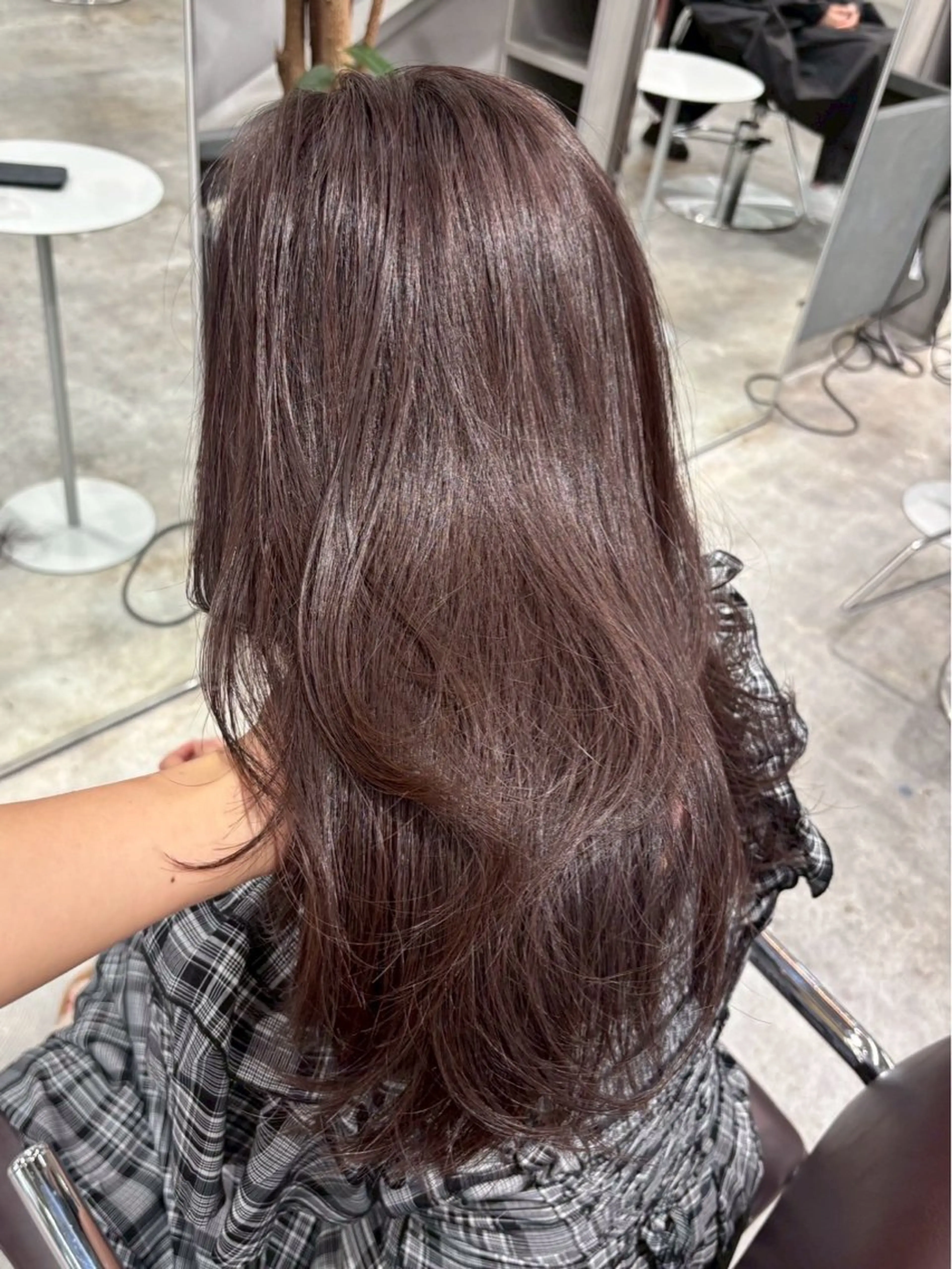 ロング カラー ELEN所属・炭酸シャンプー/ KAIのヘアスタイル