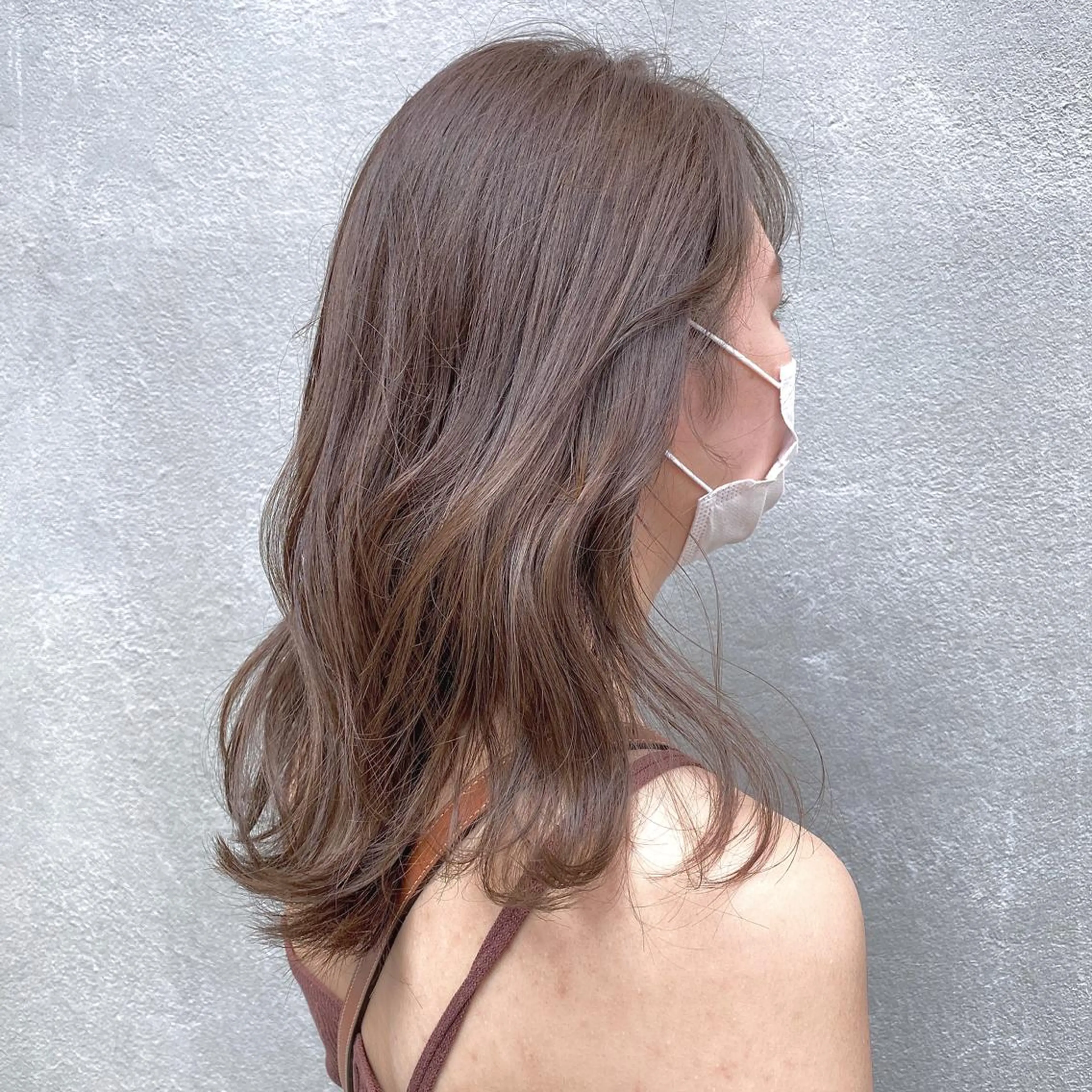 ミディアム カラー ヘアアレンジ 【ダメージレス施術】 【透明感】北村 拓也のヘアスタイル