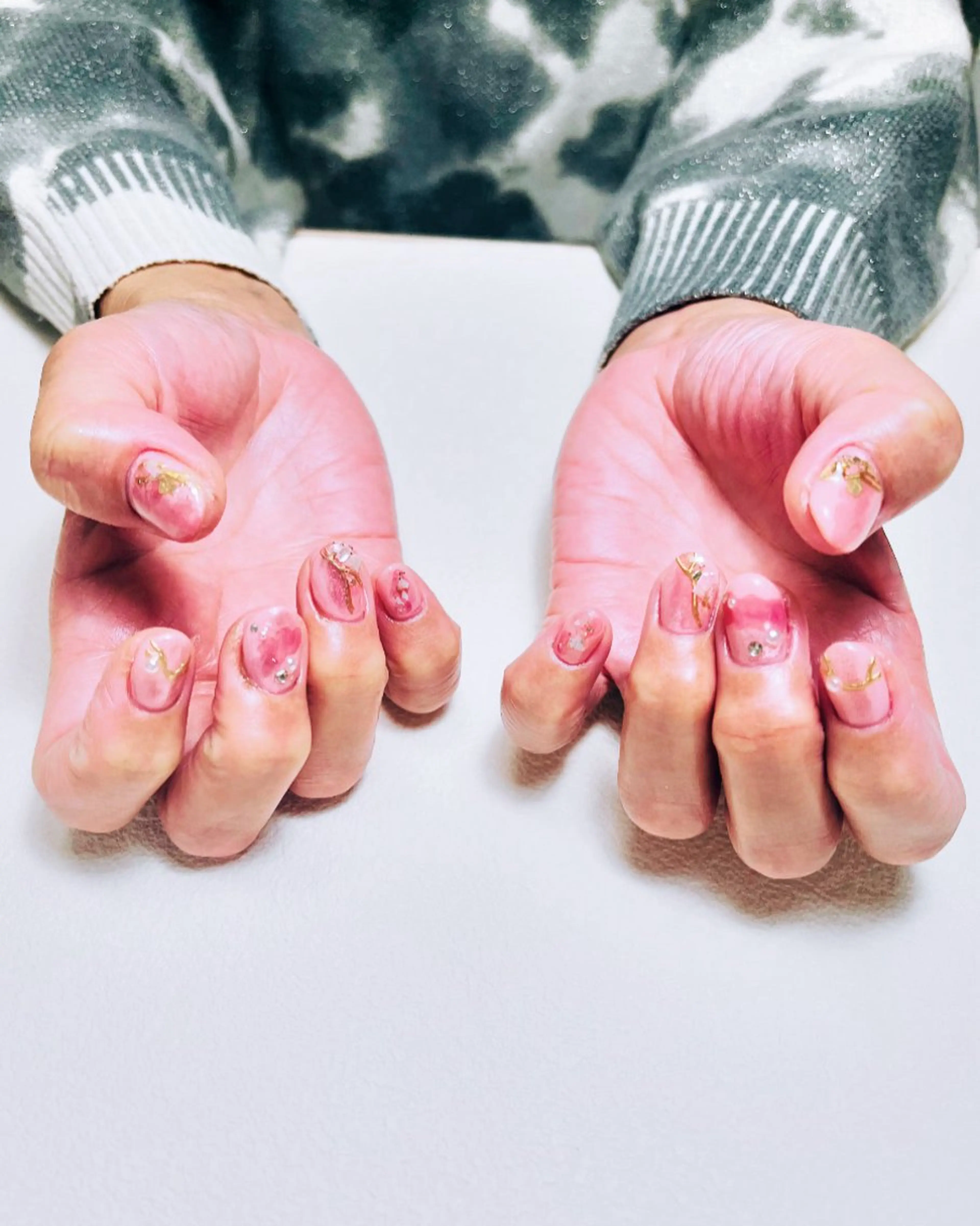 ネイル 春ネイル ハンドネイル nail room.のネイルデザイン