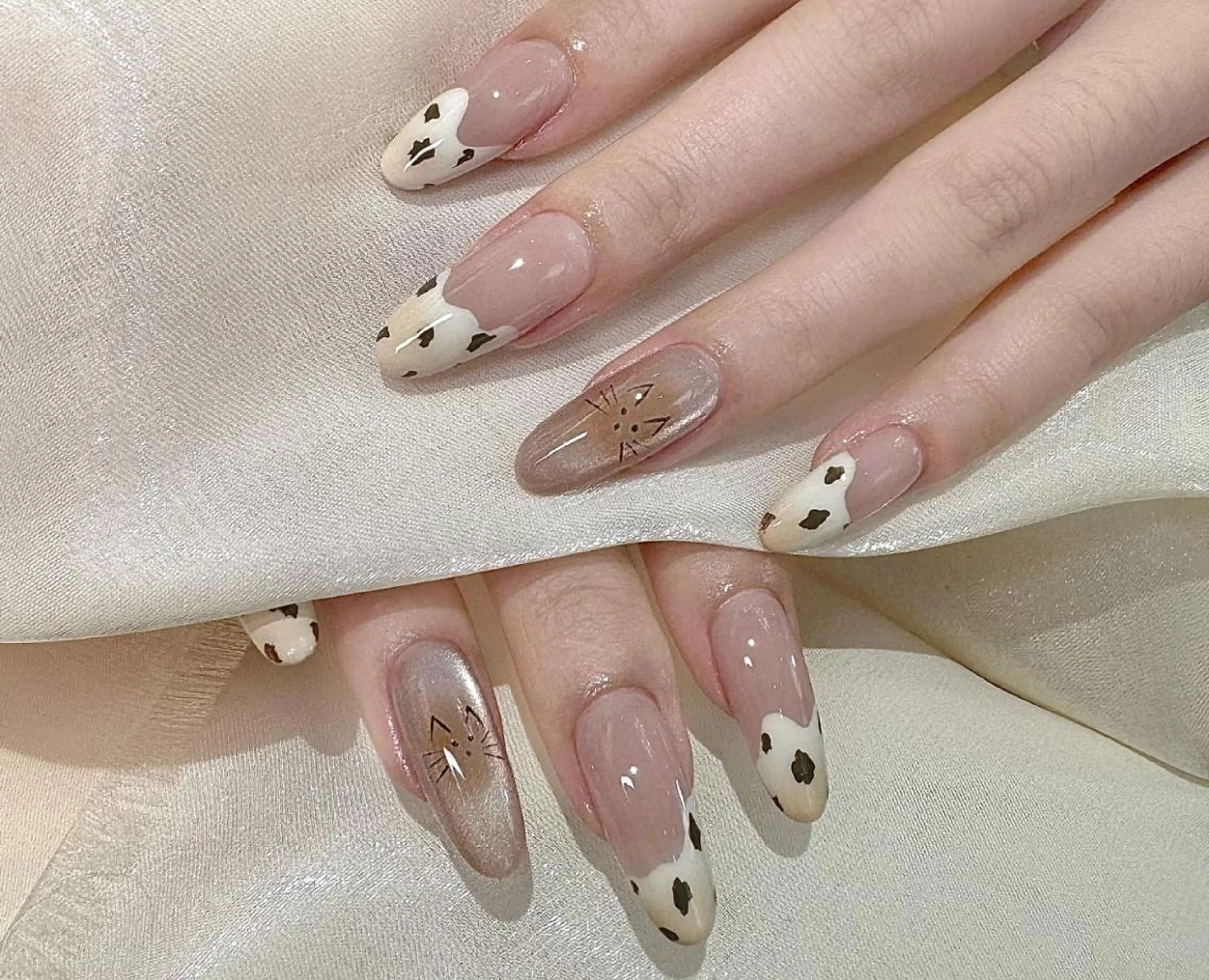 ネイル ハンドネイル 🐳彩羽チップ 長さだし専門🐳のネイルデザイン