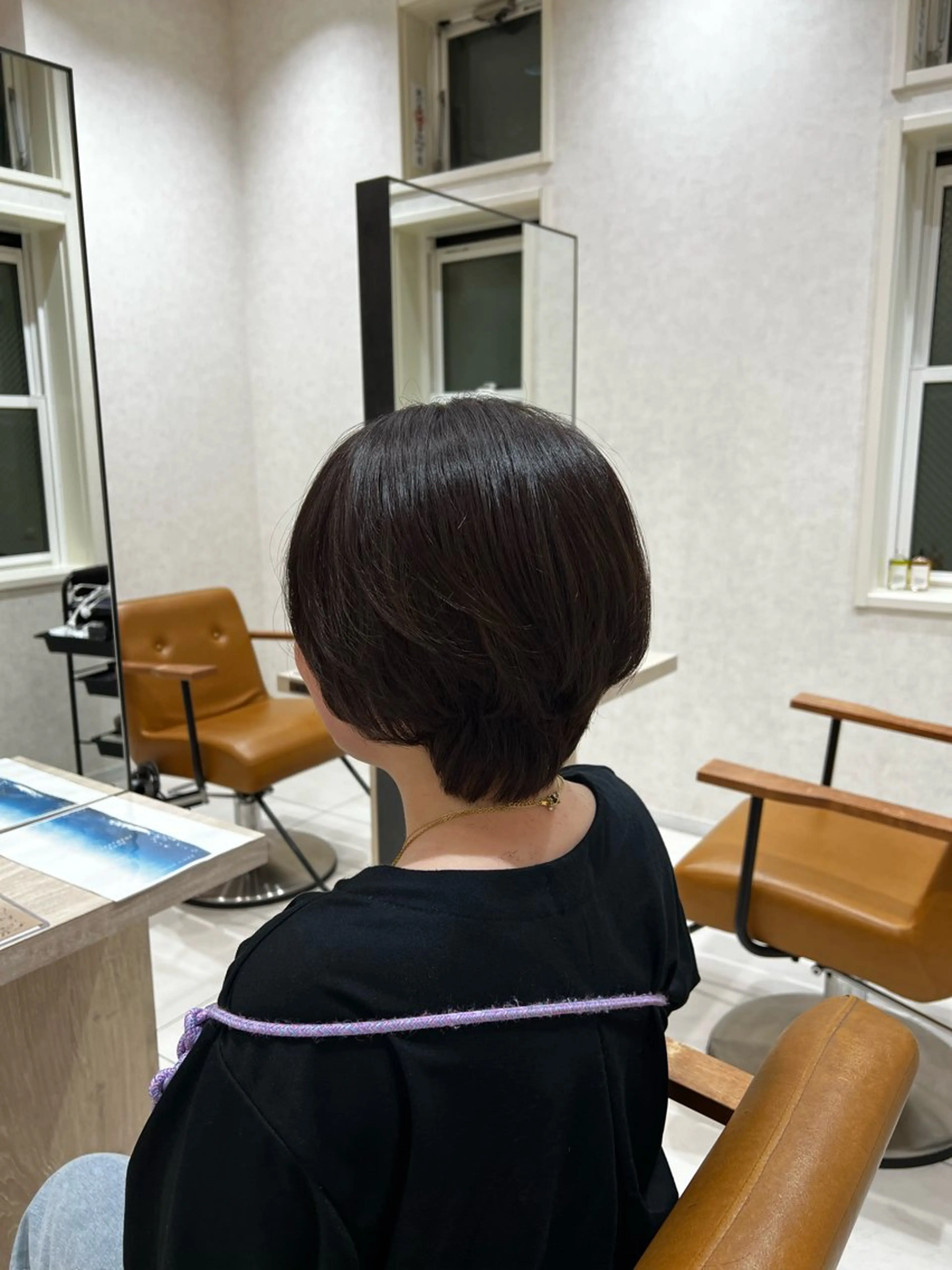 ショート レディースショート/ メンズパーマ/足立のヘアスタイル