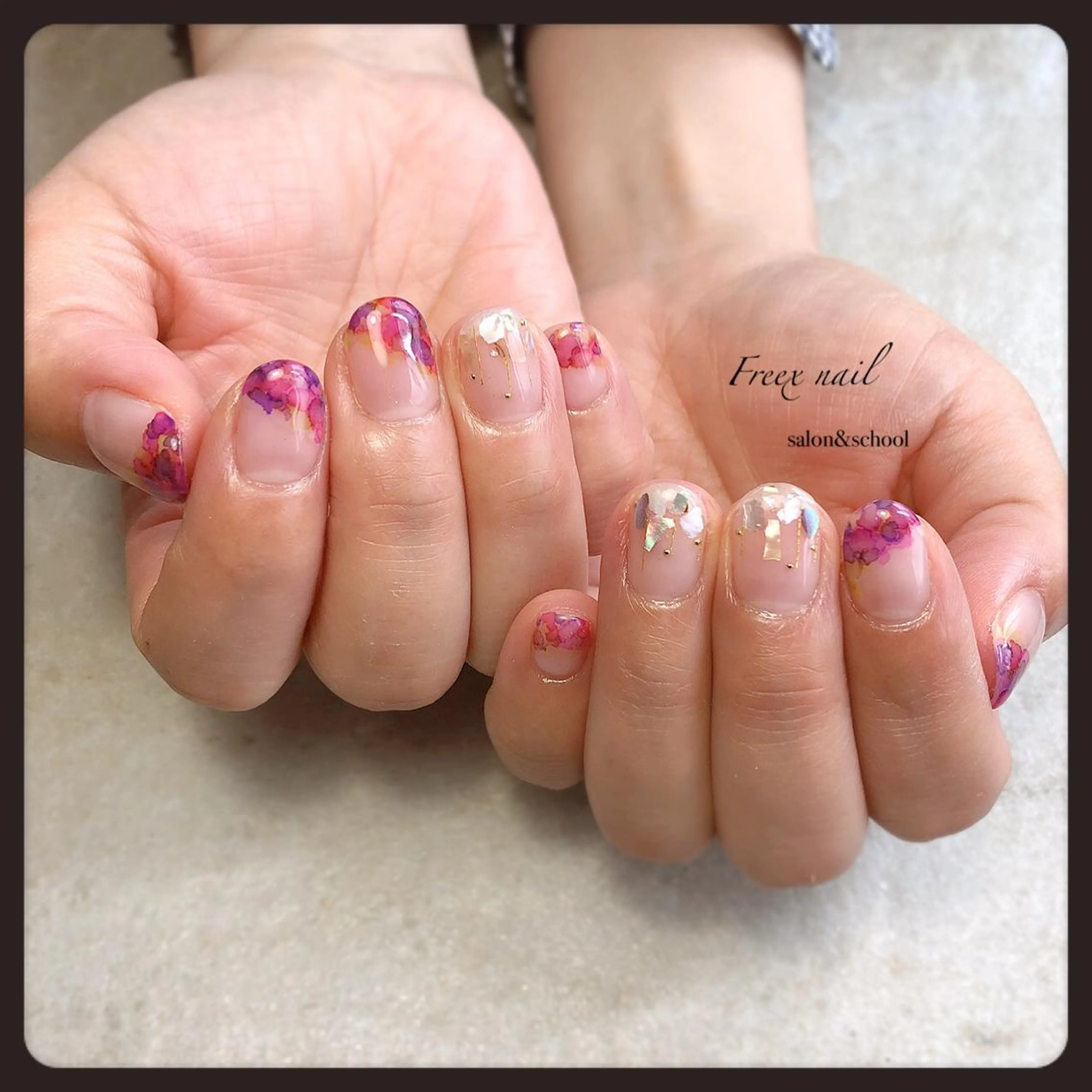 ネイル Freex nail所属・freex nail /ニュアンス/個性派のネイルデザイン