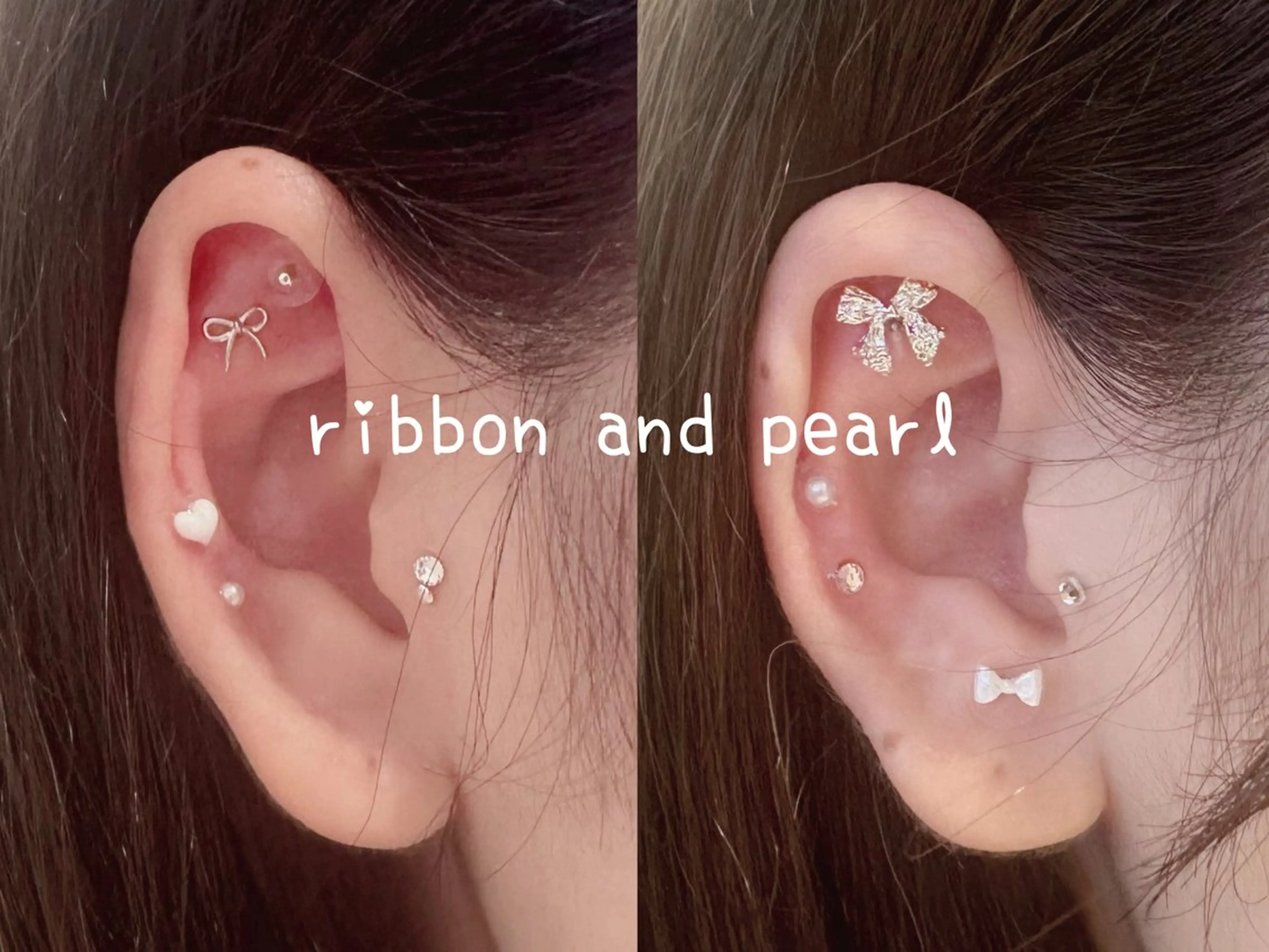 ｟SNSで話題｠耳ツボジュエリー🎀【両耳20粒】の写真