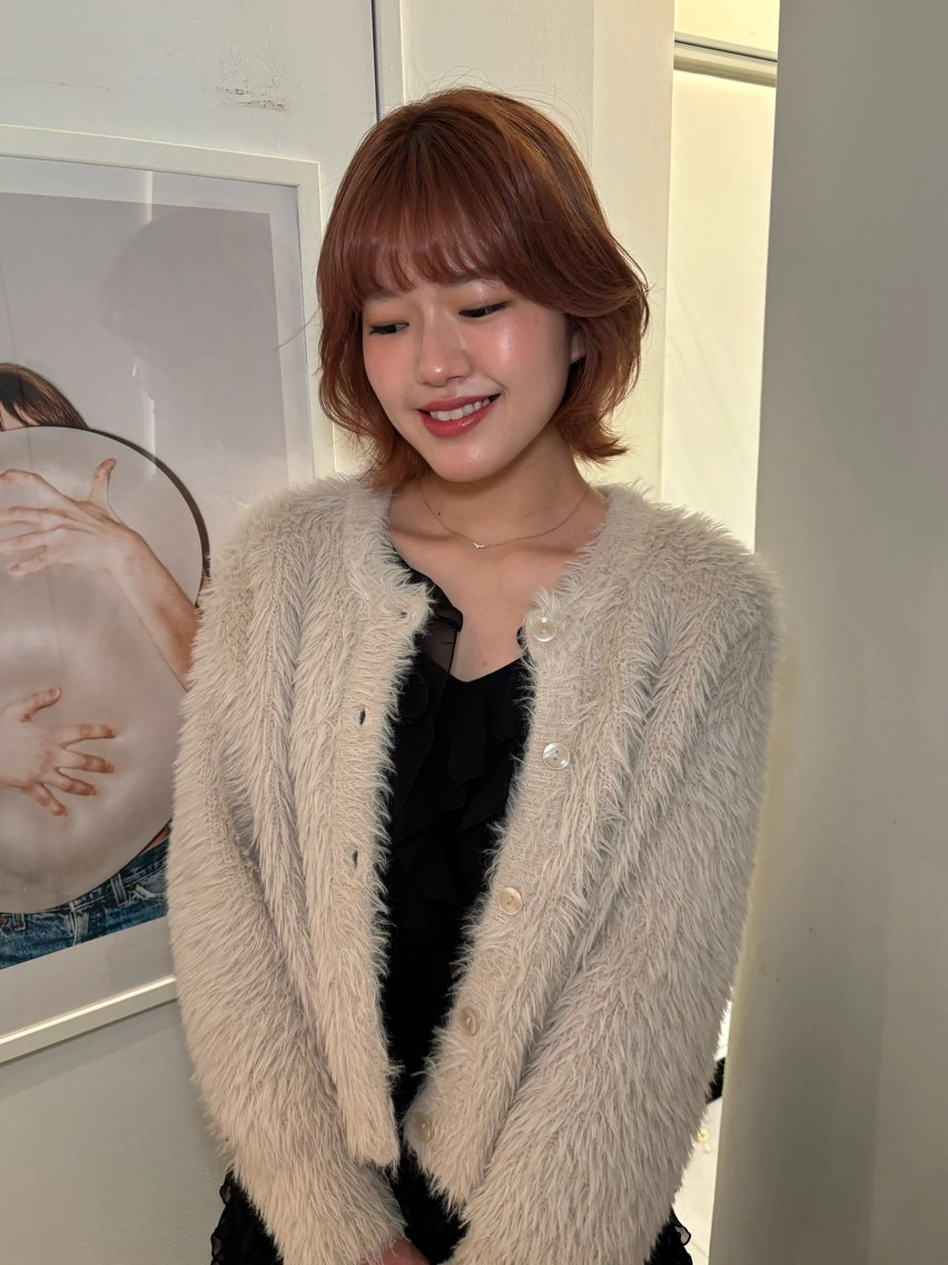 ショート カラー カット ヘアカラー riria/ボブ /ブラウンカラー🎀のヘアスタイル