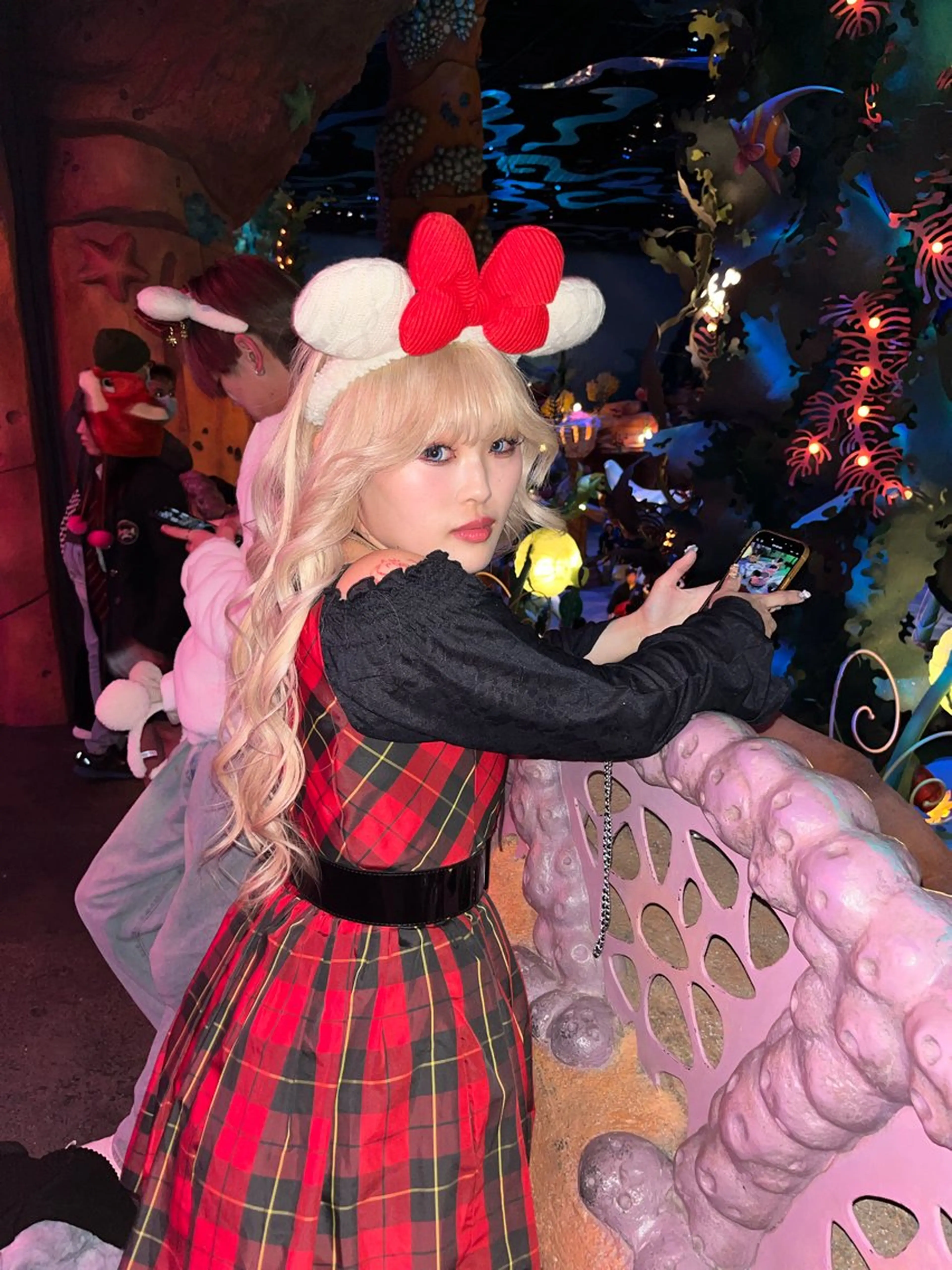 ロング カラー ブロンド ハイトーンカラー 韓国風ヘア レイヤーカット カット ヘアカラー トリートメント 韓国ボブ☆メンズ カットYUTOのヘアスタイル