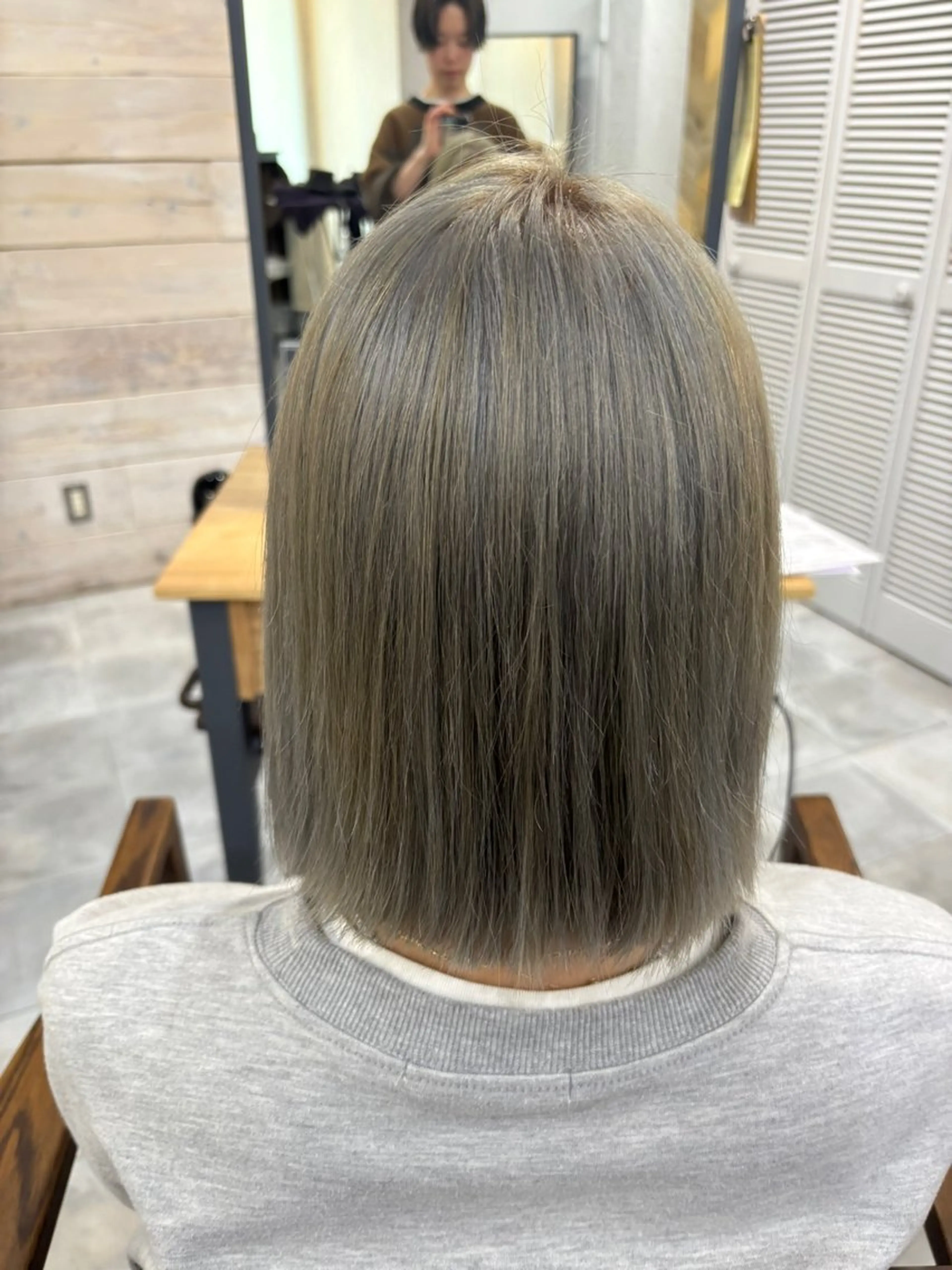 ミディアム カラー カット ヘアカラー トリートメント ❄️中野侑香❄️ ハイライト/ブリーチのヘアスタイル