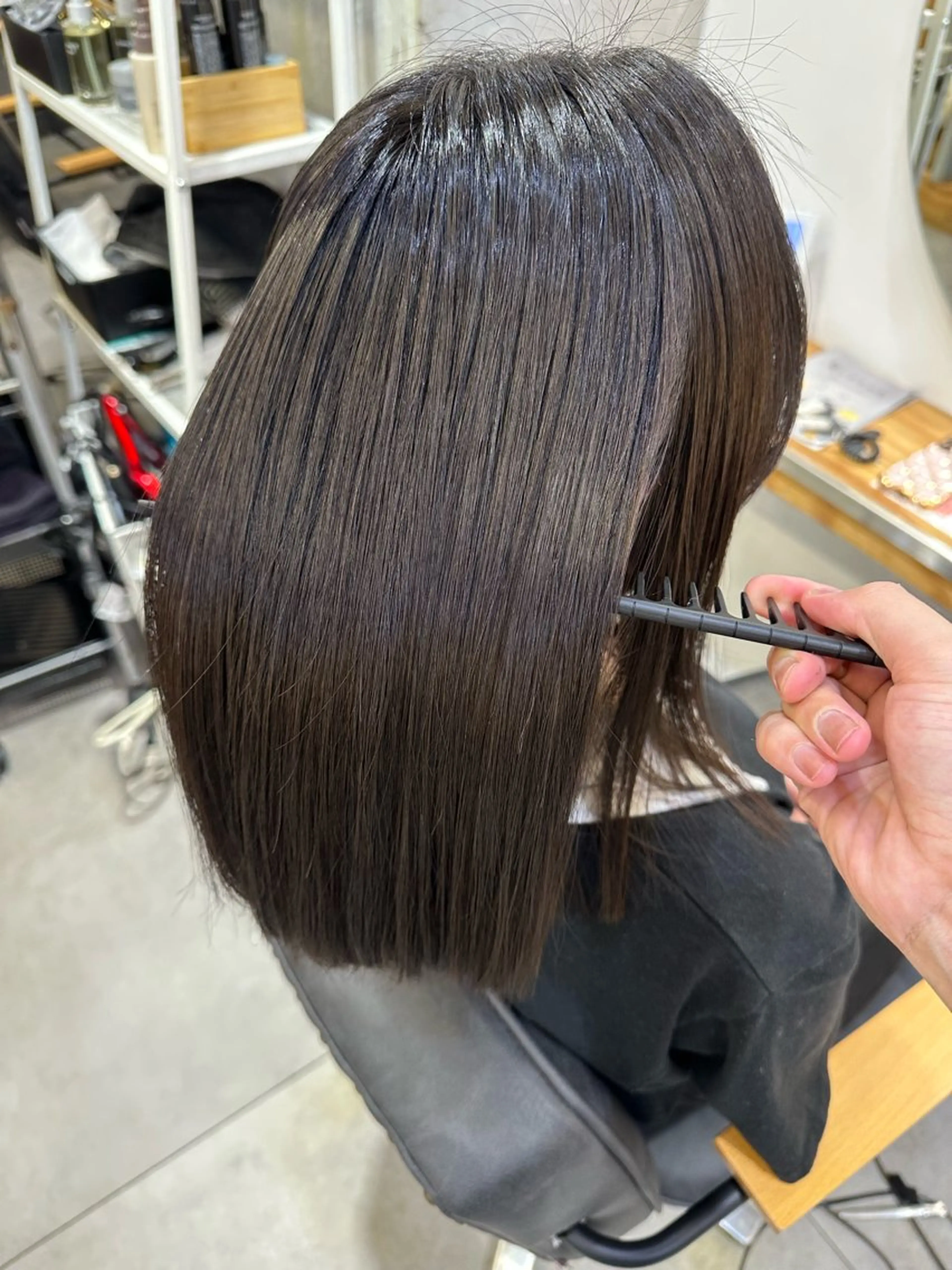 ロング 縮毛矯正 リキ/髪質改善 /縮毛矯正🫧のヘアスタイル