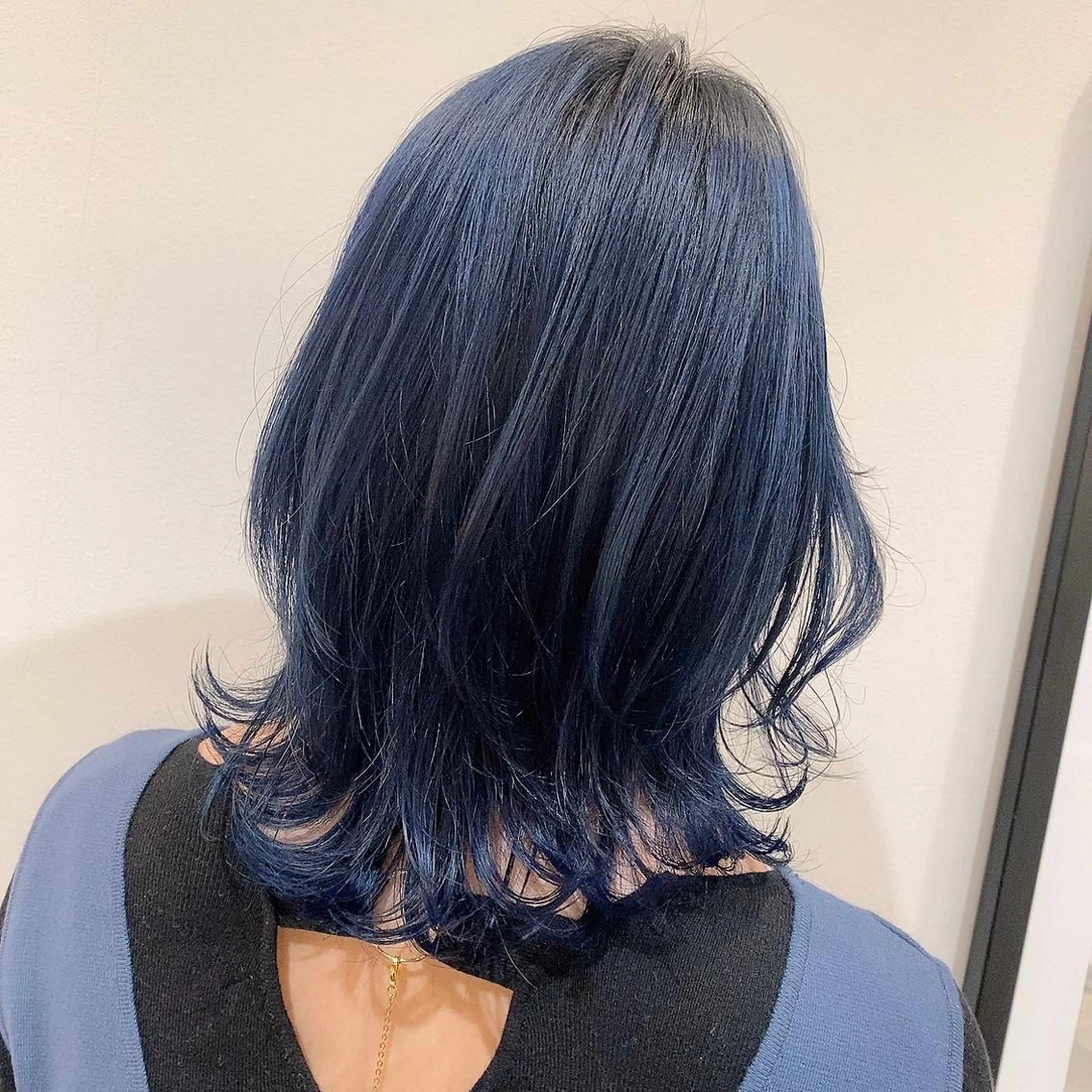 ミディアム カラー 巻ける縮毛矯正/艶 カラーchika🩵のヘアスタイル